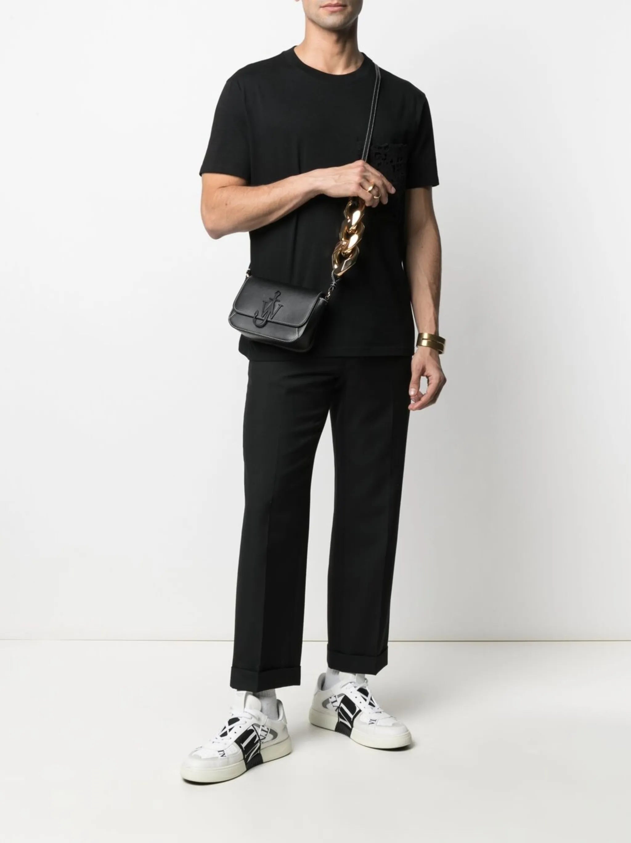 logo-print cotton T-shirt