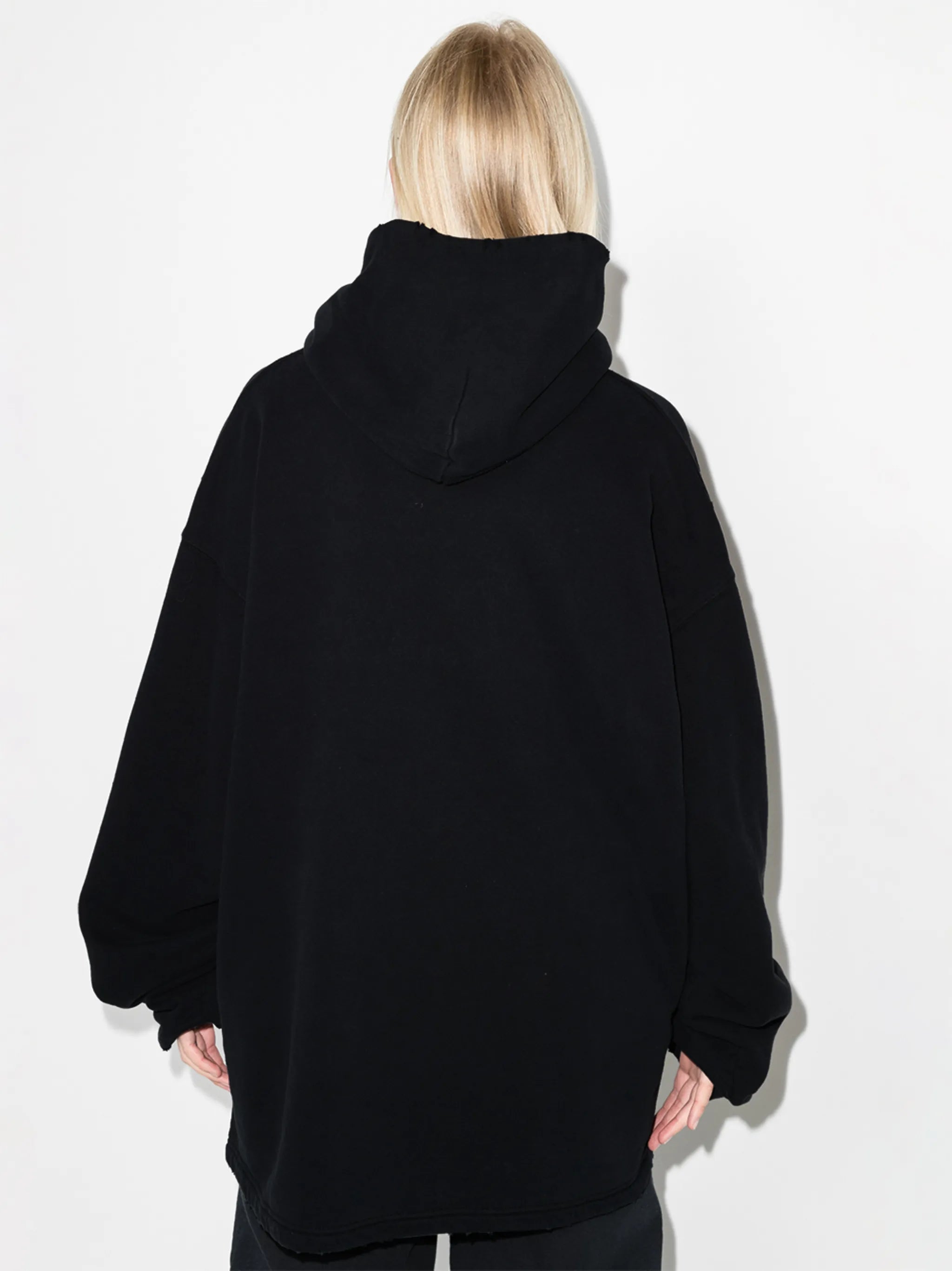 Free logo oversized hoodie