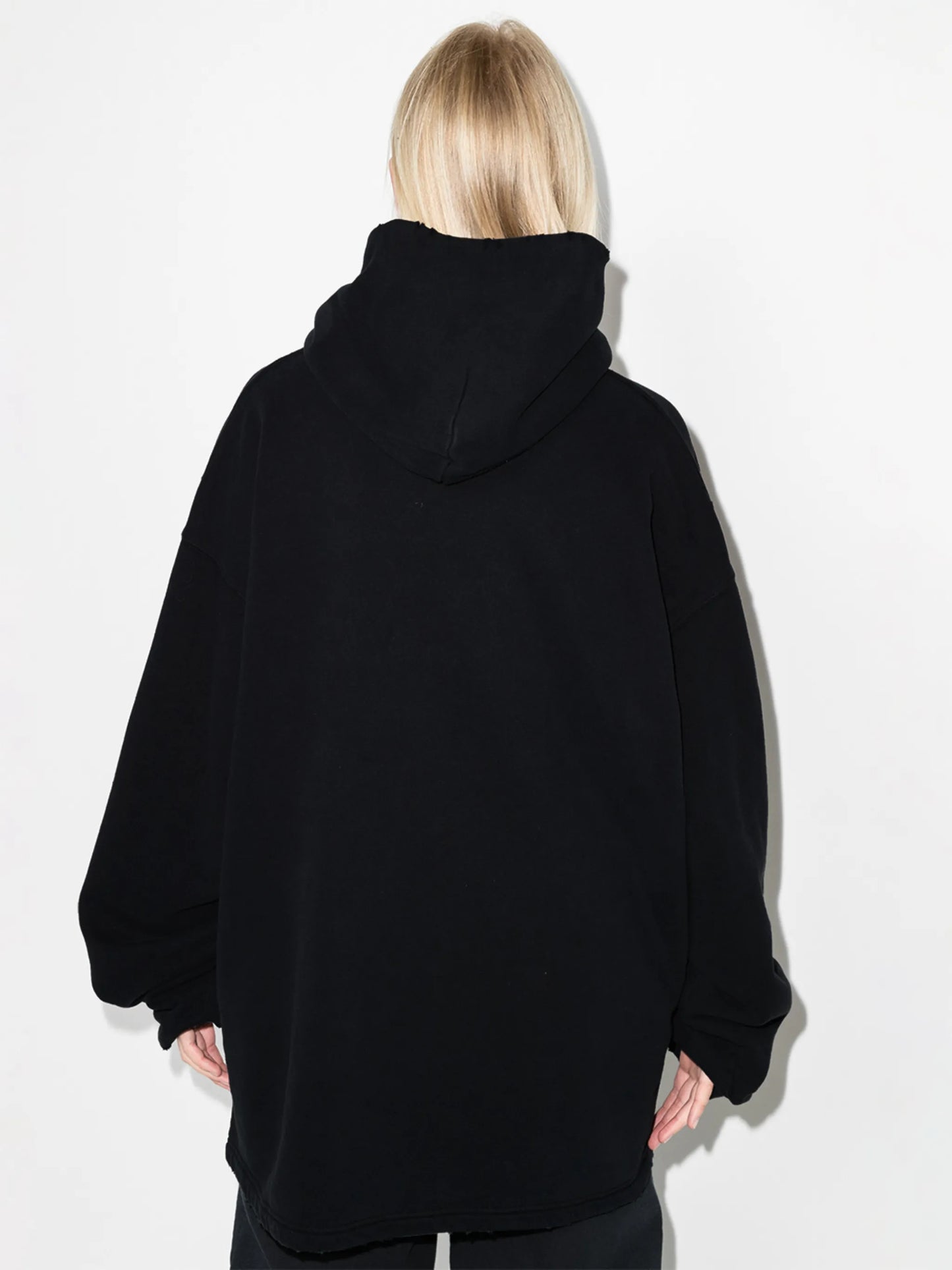 Free logo oversized hoodie