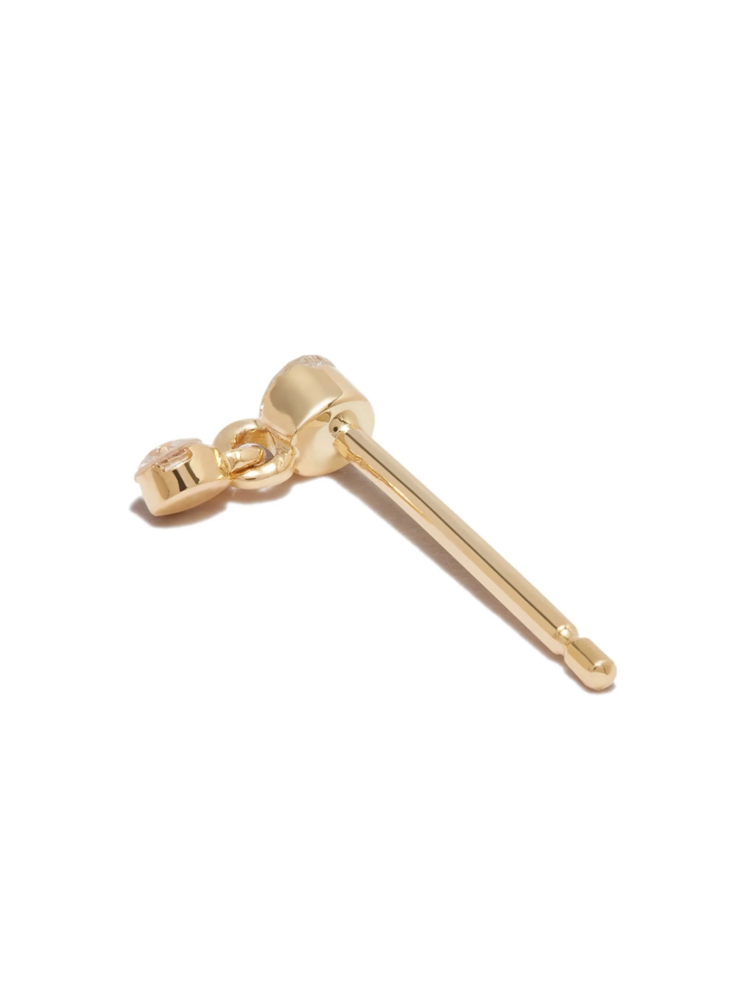 18kt yellow gold Dangle stud earring