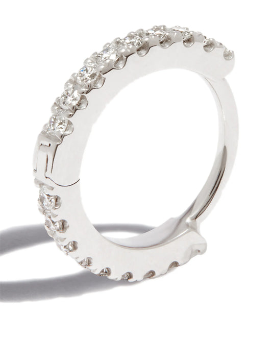 18kt white gold Eternity earring