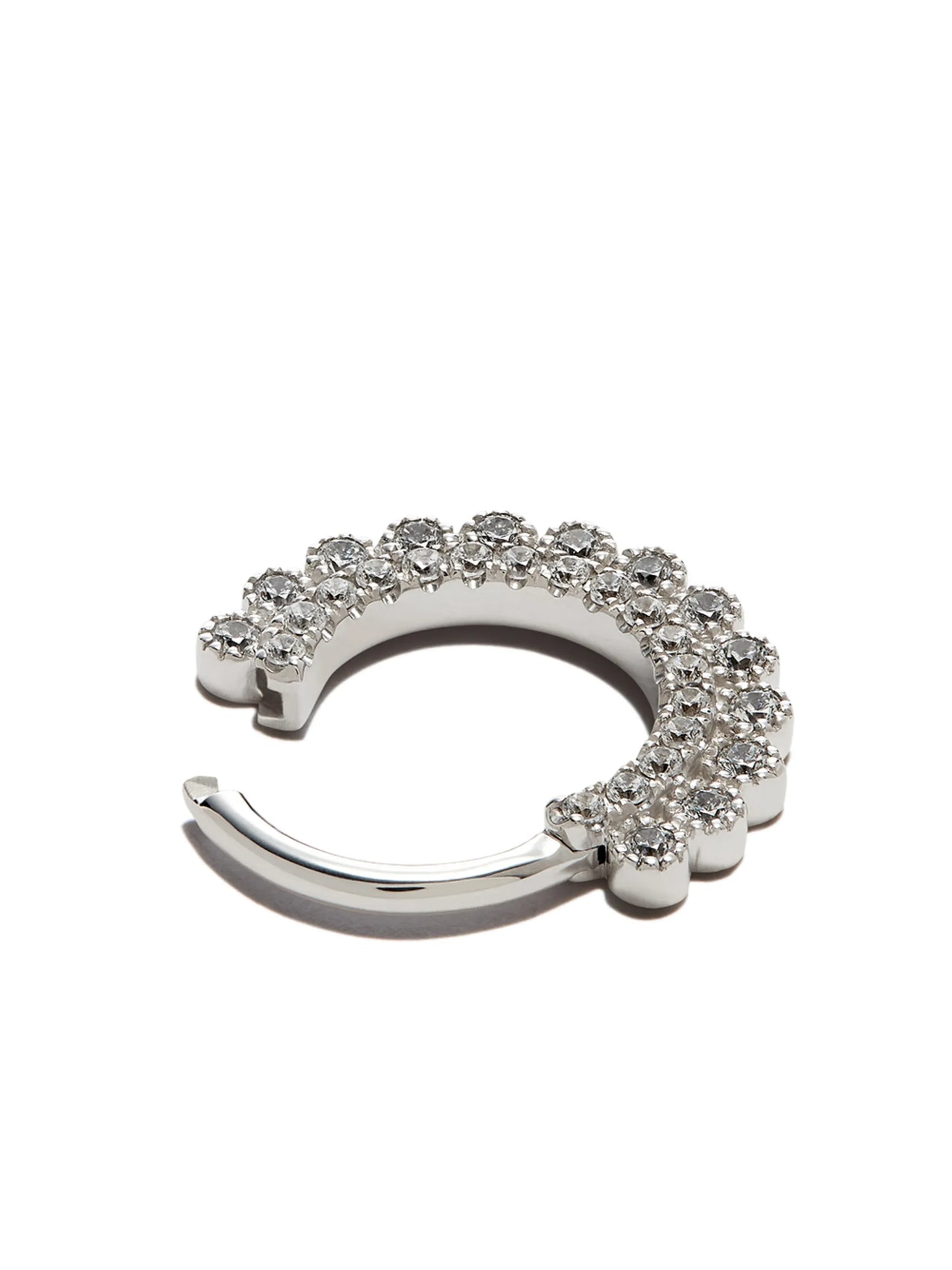 18kt white gold Apsara Clicker earring