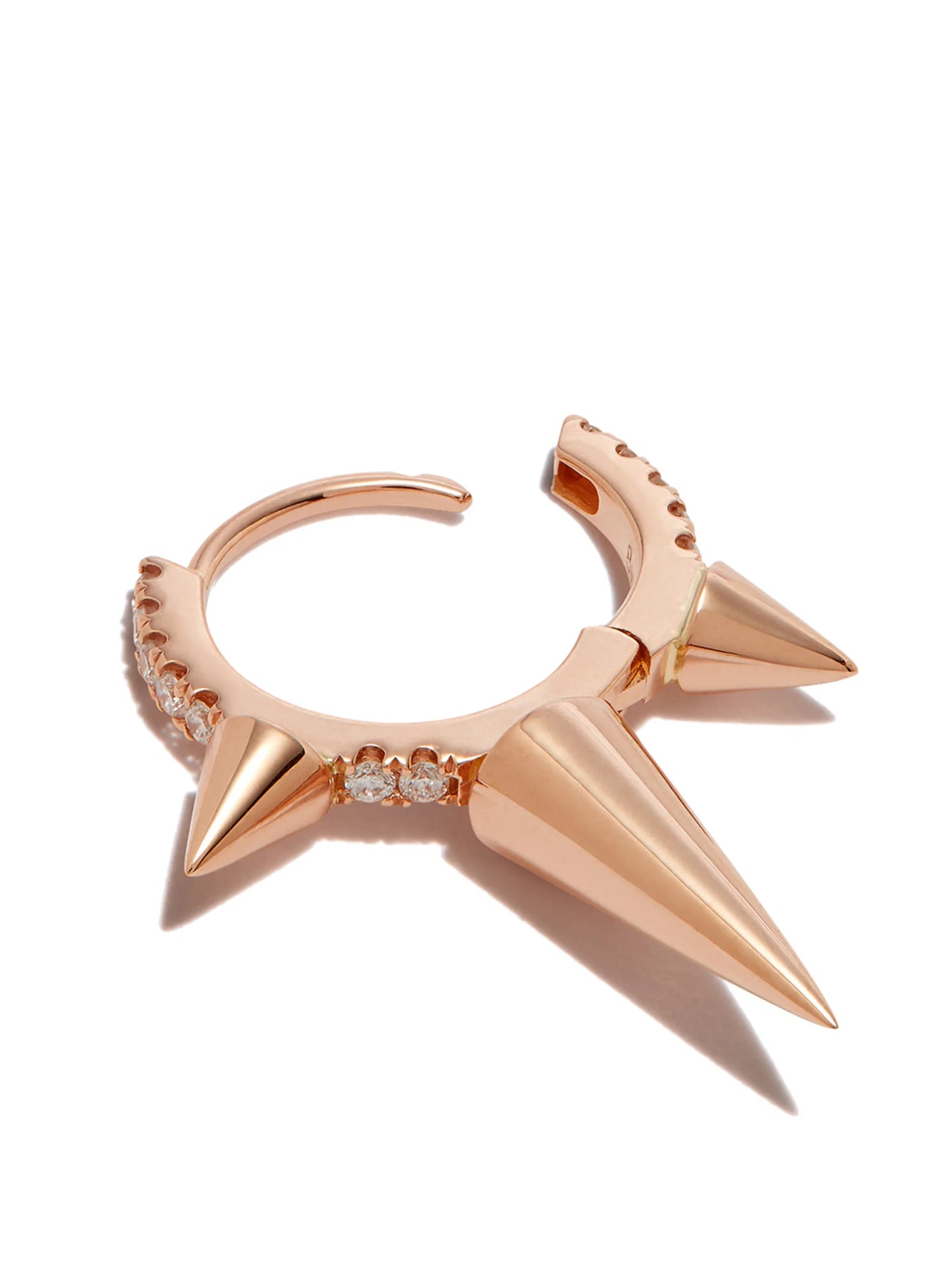 Triple Long Spike earring