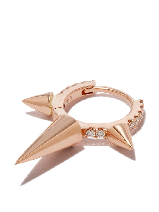 Triple Long Spike earring