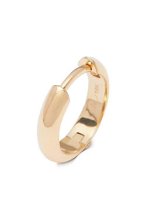 18kt yellow gold Chubby huggie earring