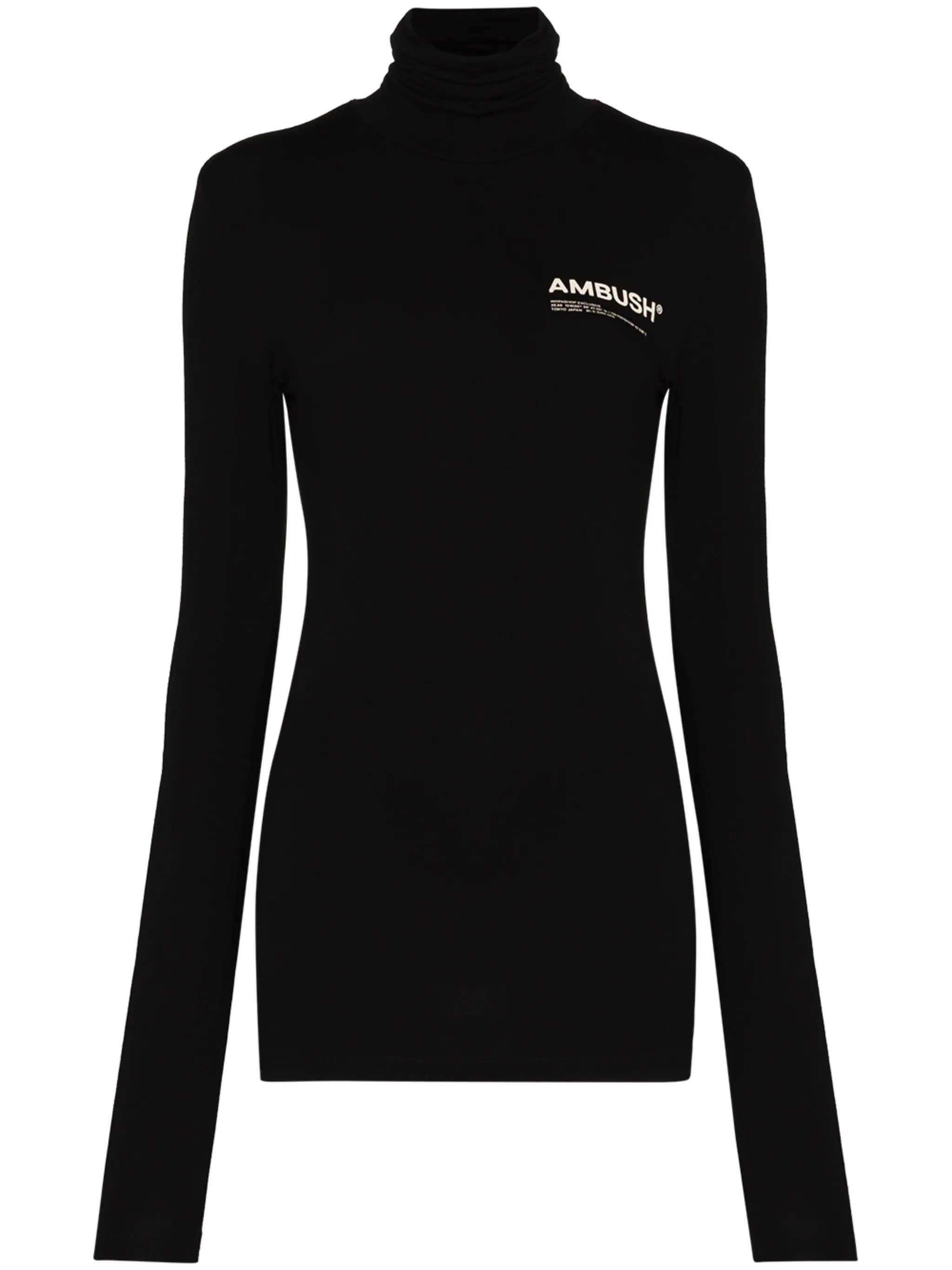 Workshop roll neck T-shirt
