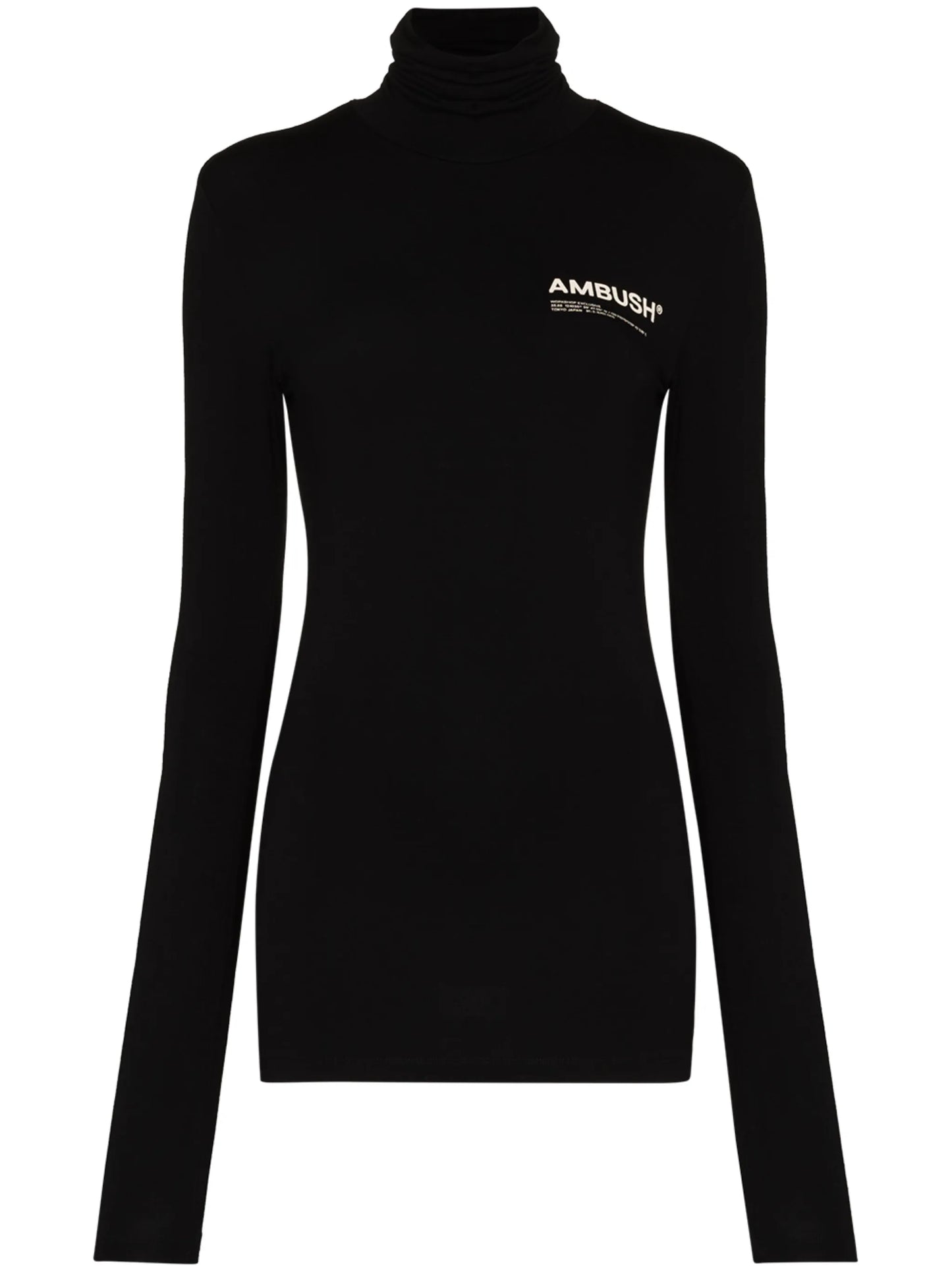 Workshop roll neck T-shirt