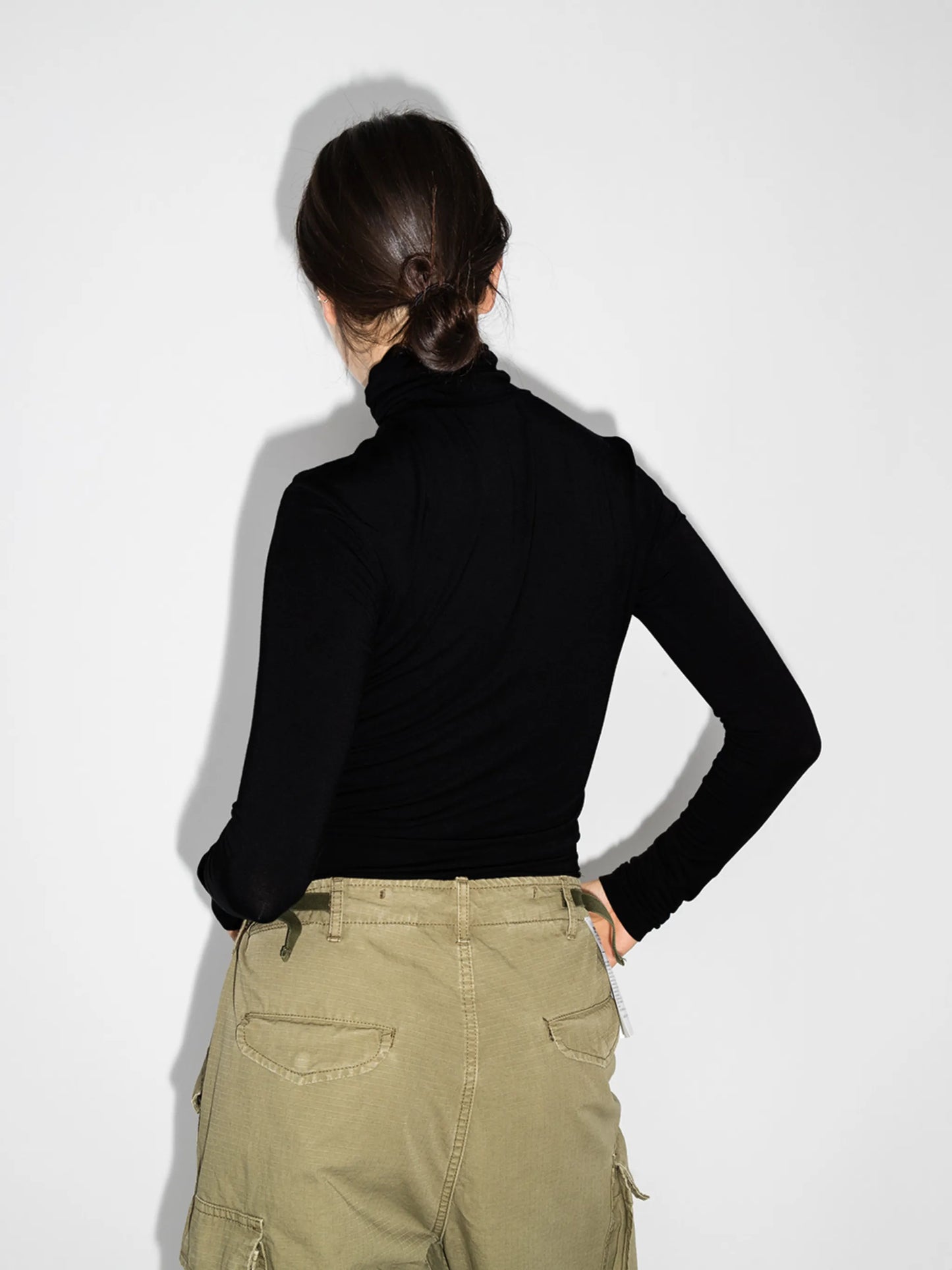 Workshop roll neck T-shirt