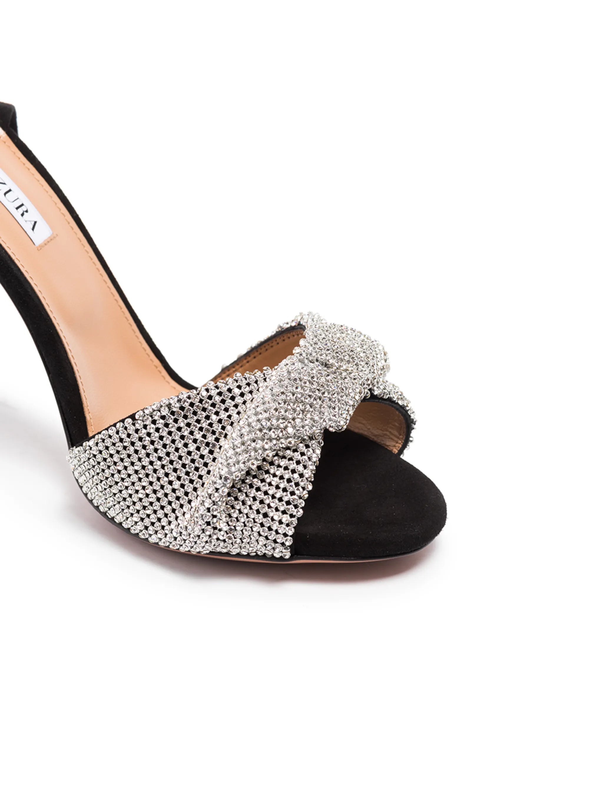 Crystal Twist 105mm sandals