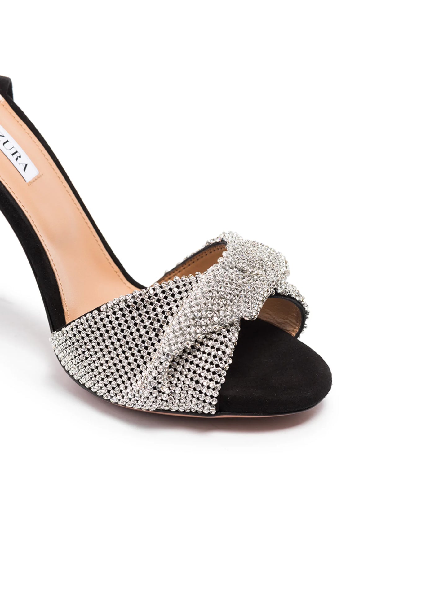 Crystal Twist 105mm sandals