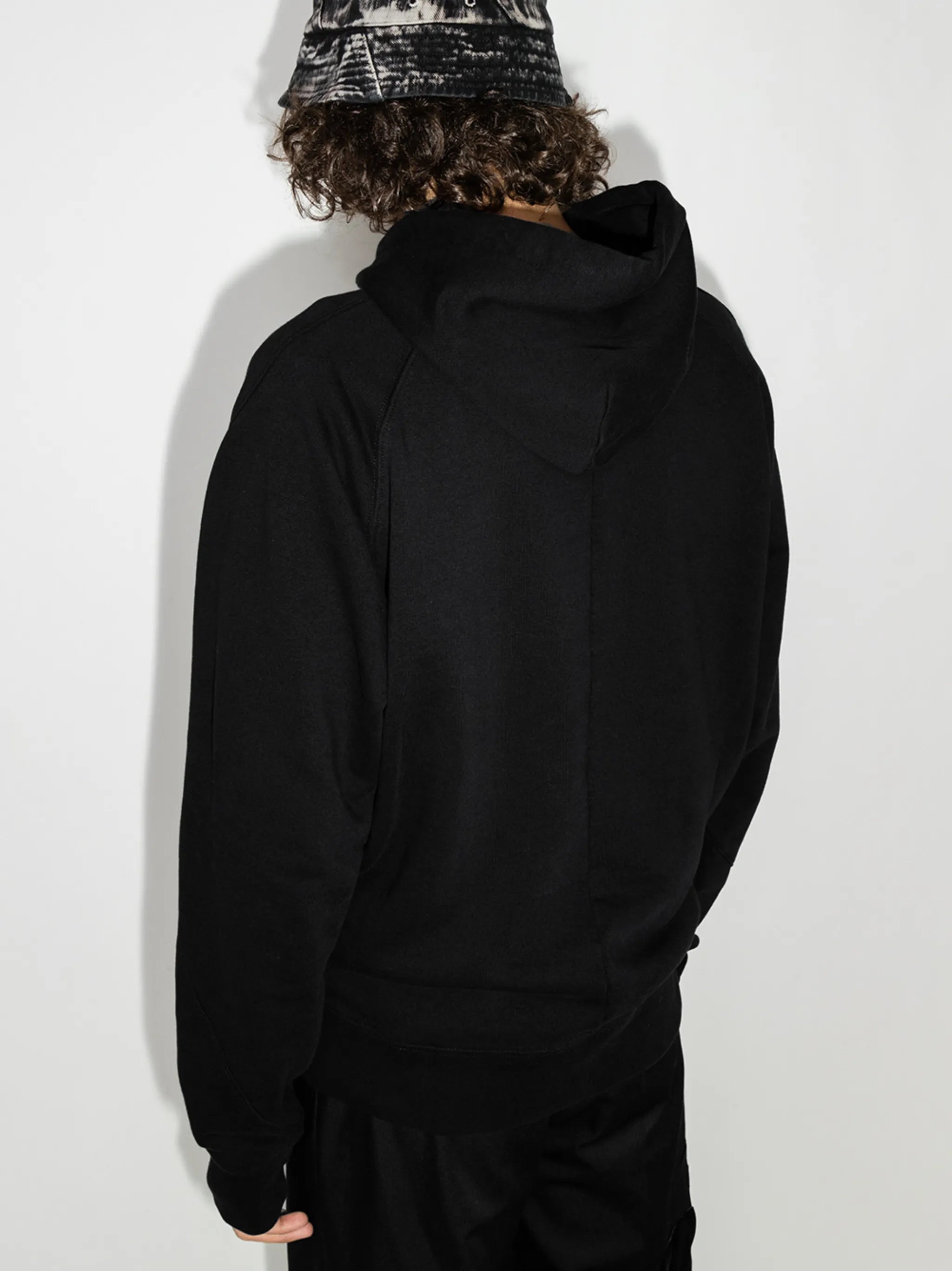 Carabiner cotton hoodie