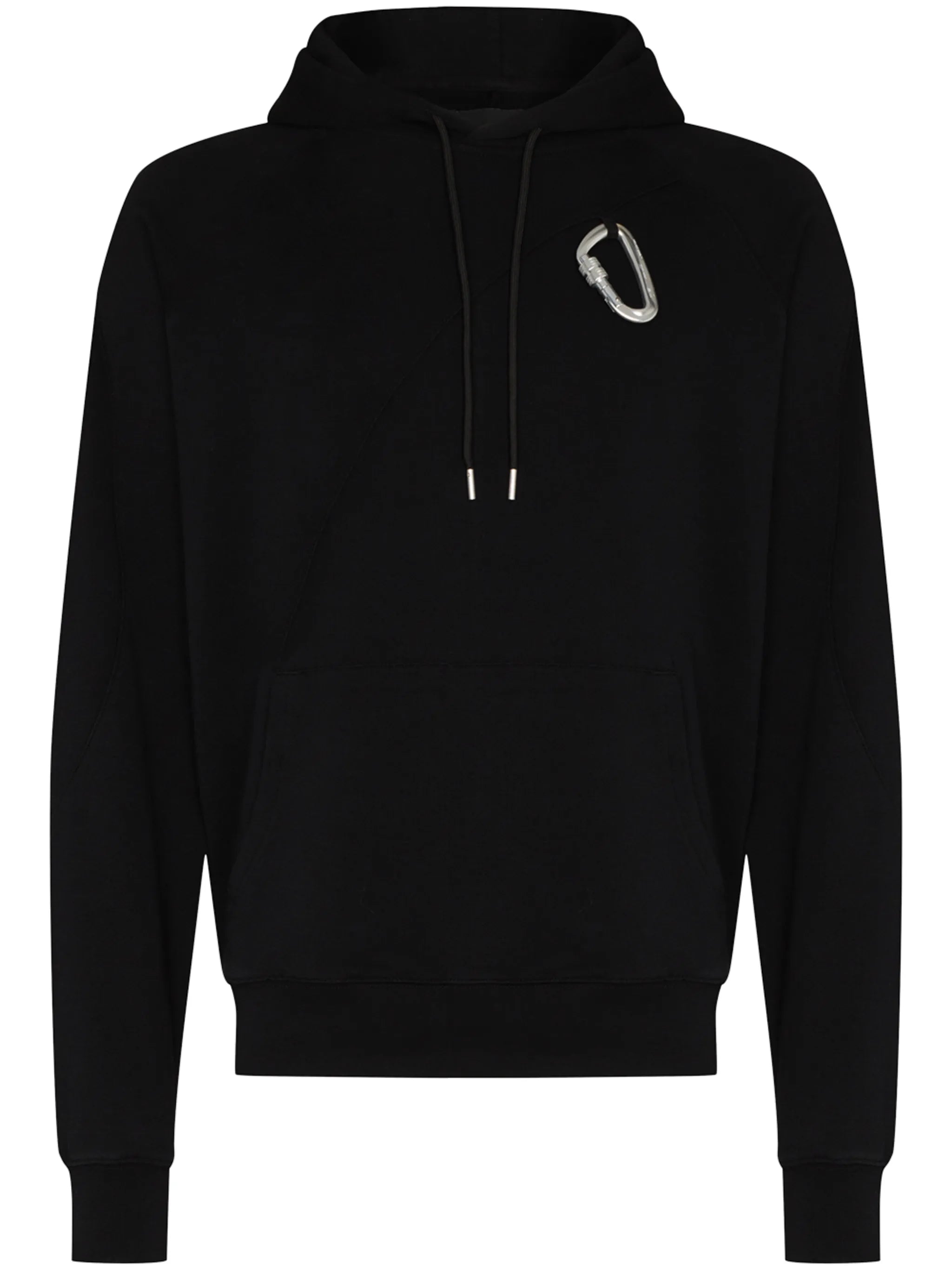 Carabiner cotton hoodie
