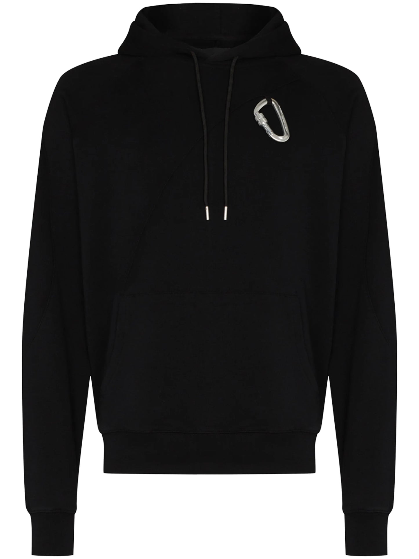 Carabiner cotton hoodie