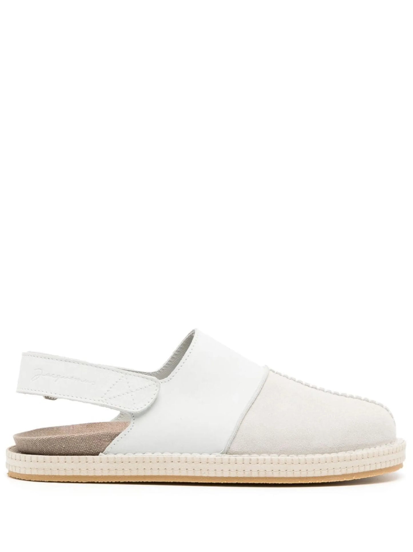 Les mules Blé two-tone mules