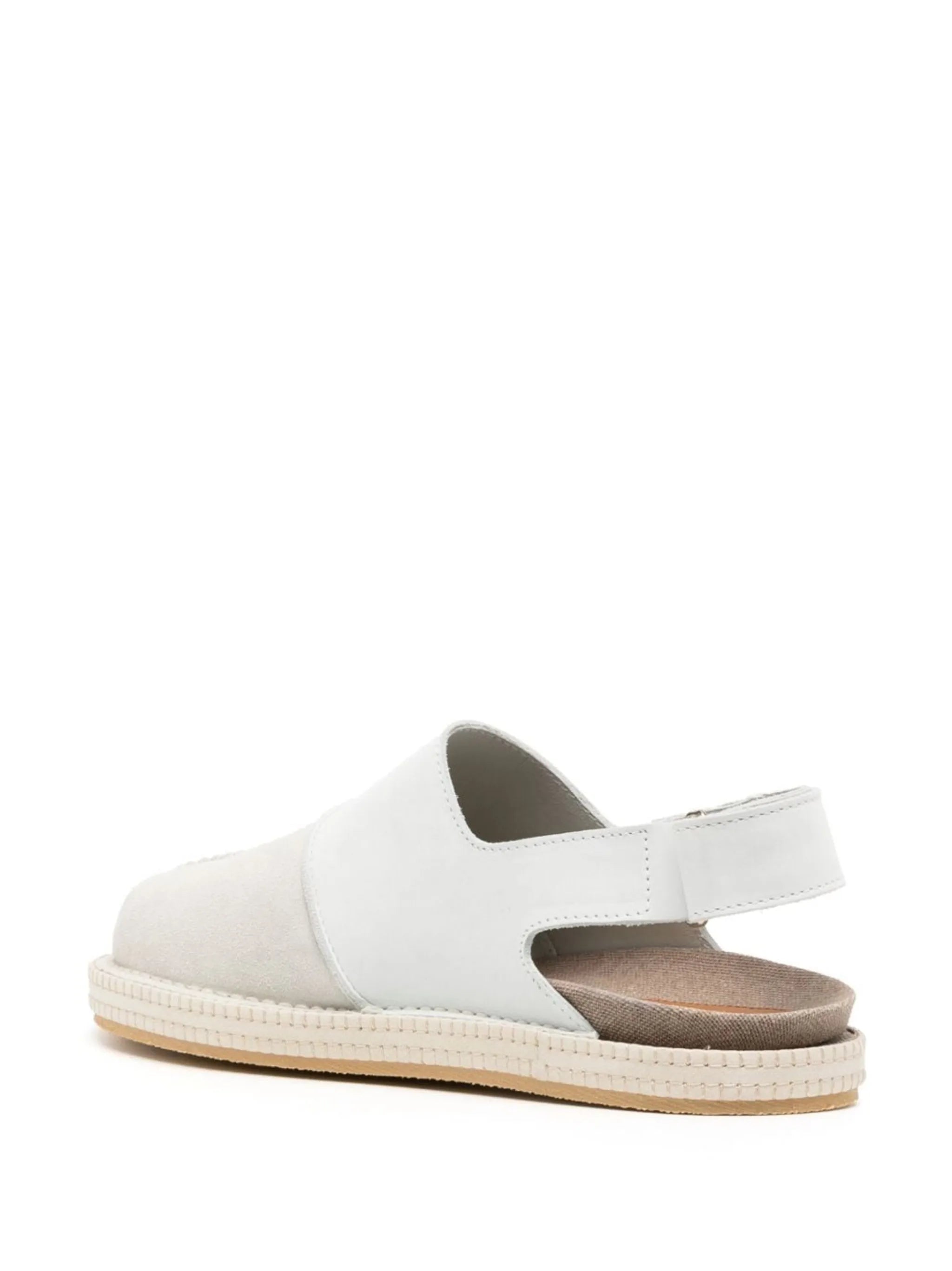 Les mules Blé two-tone mules