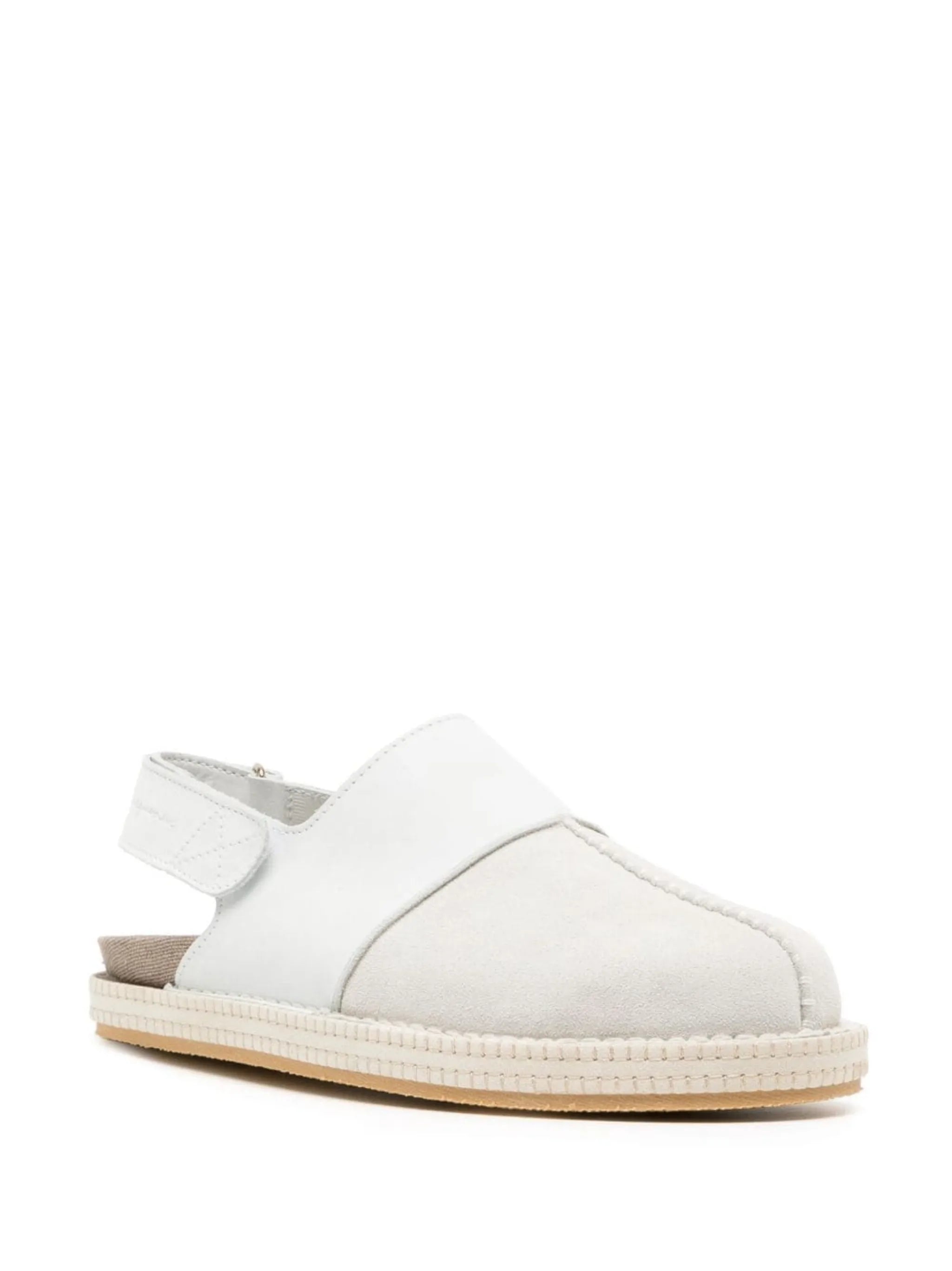 Les mules Blé two-tone mules
