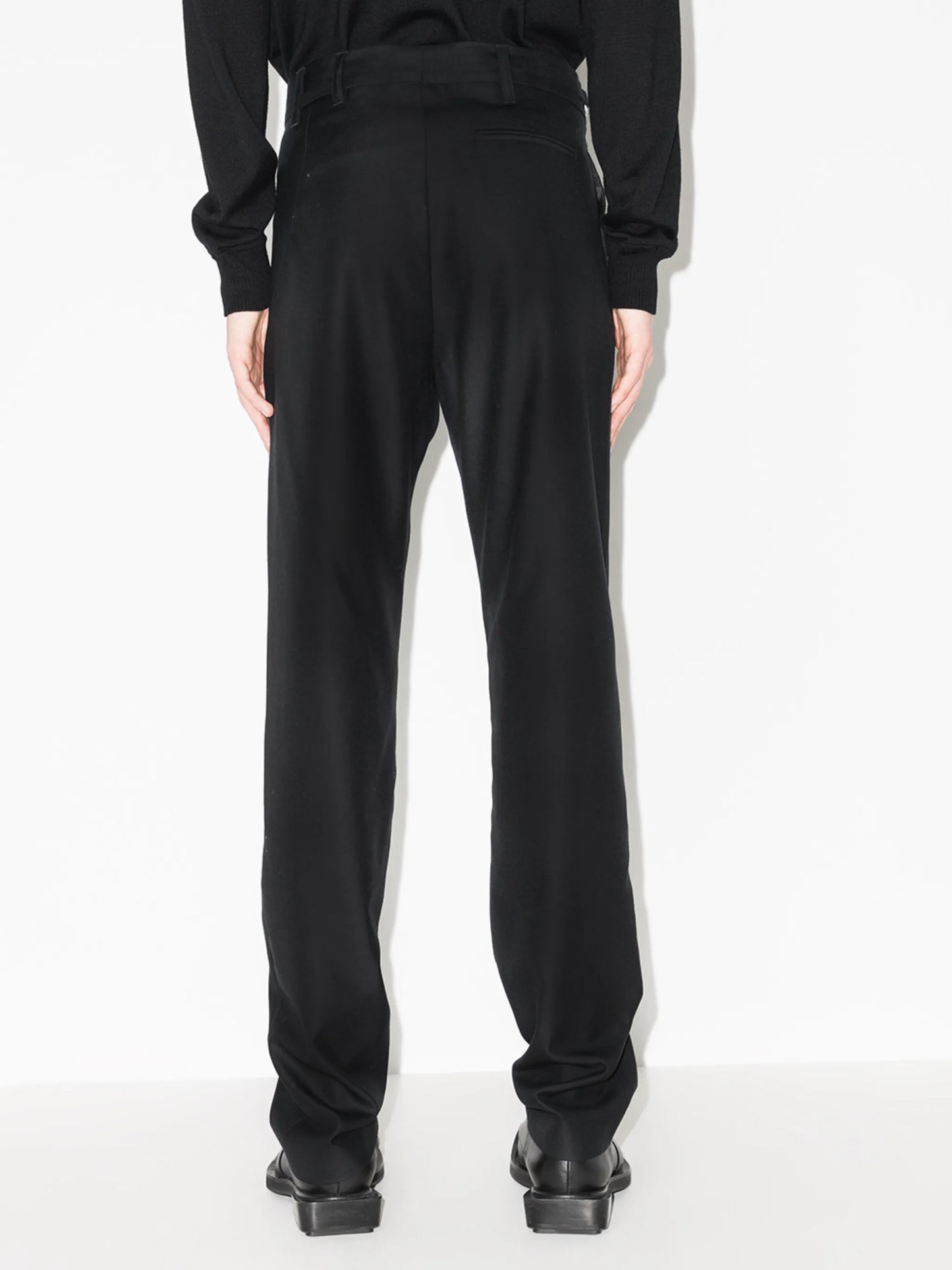 Carabinel wool tailored trousers