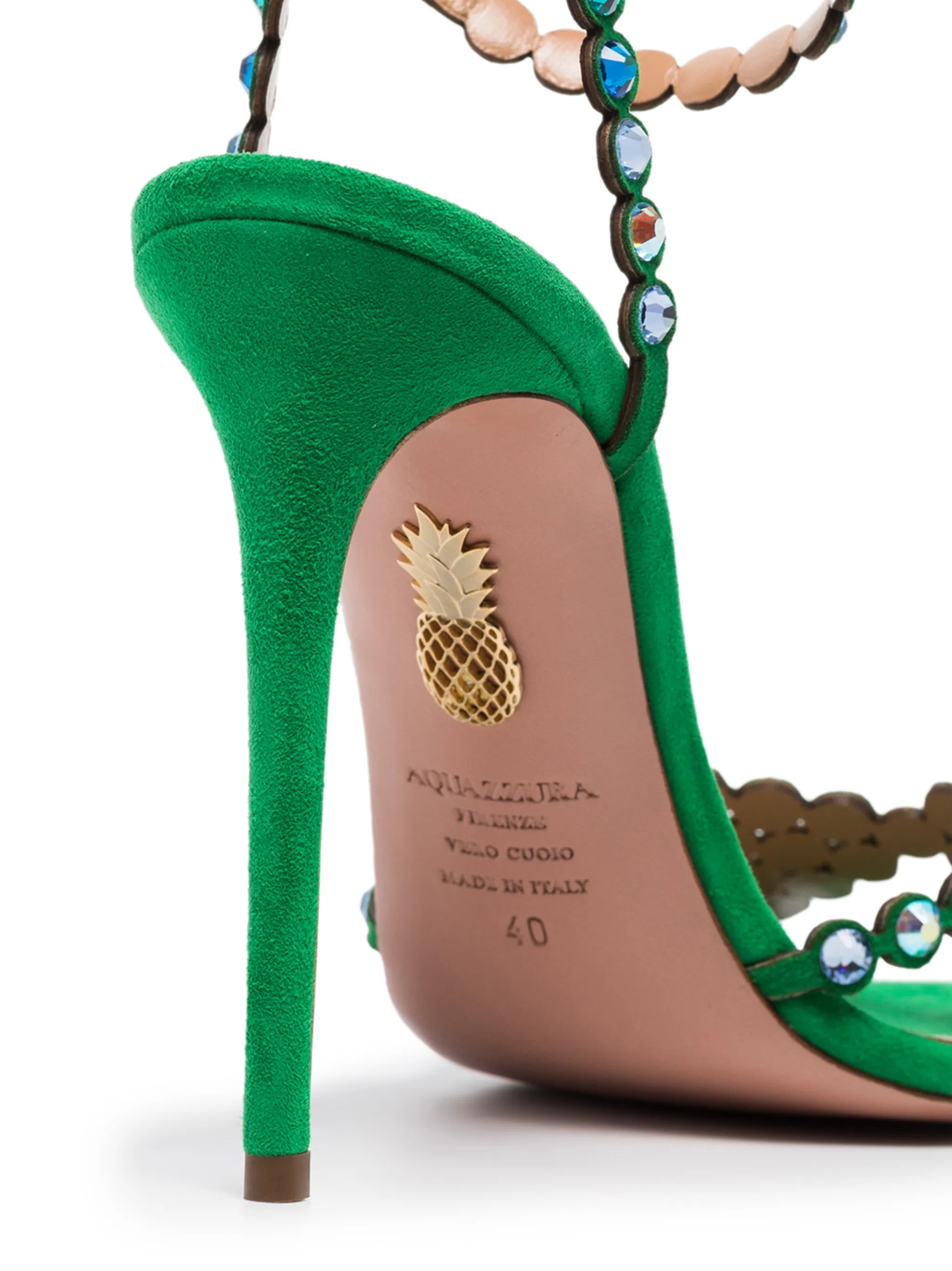 Tequila 105mm suede sandals