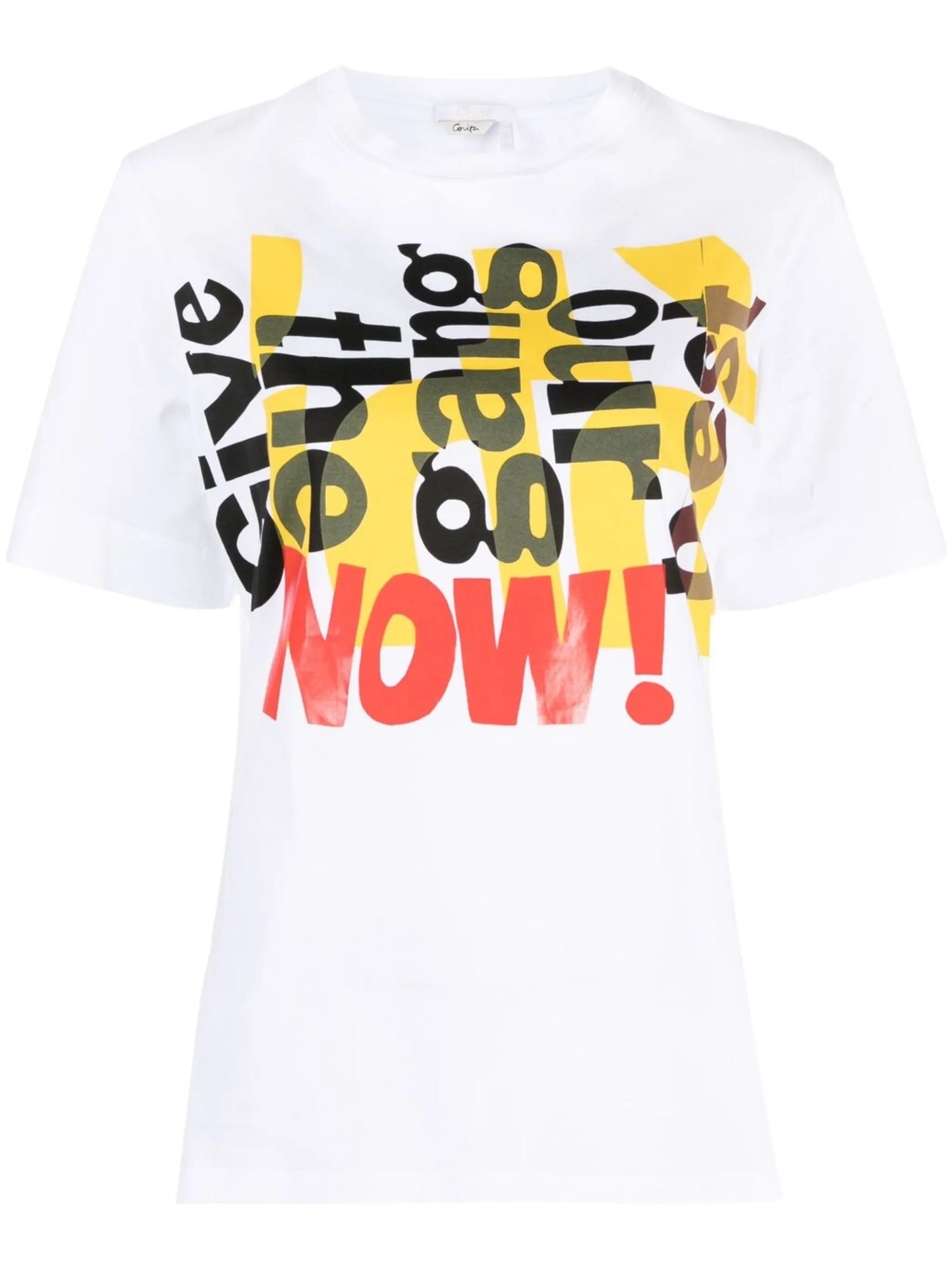 graphic-print short-sleeve T-shirt