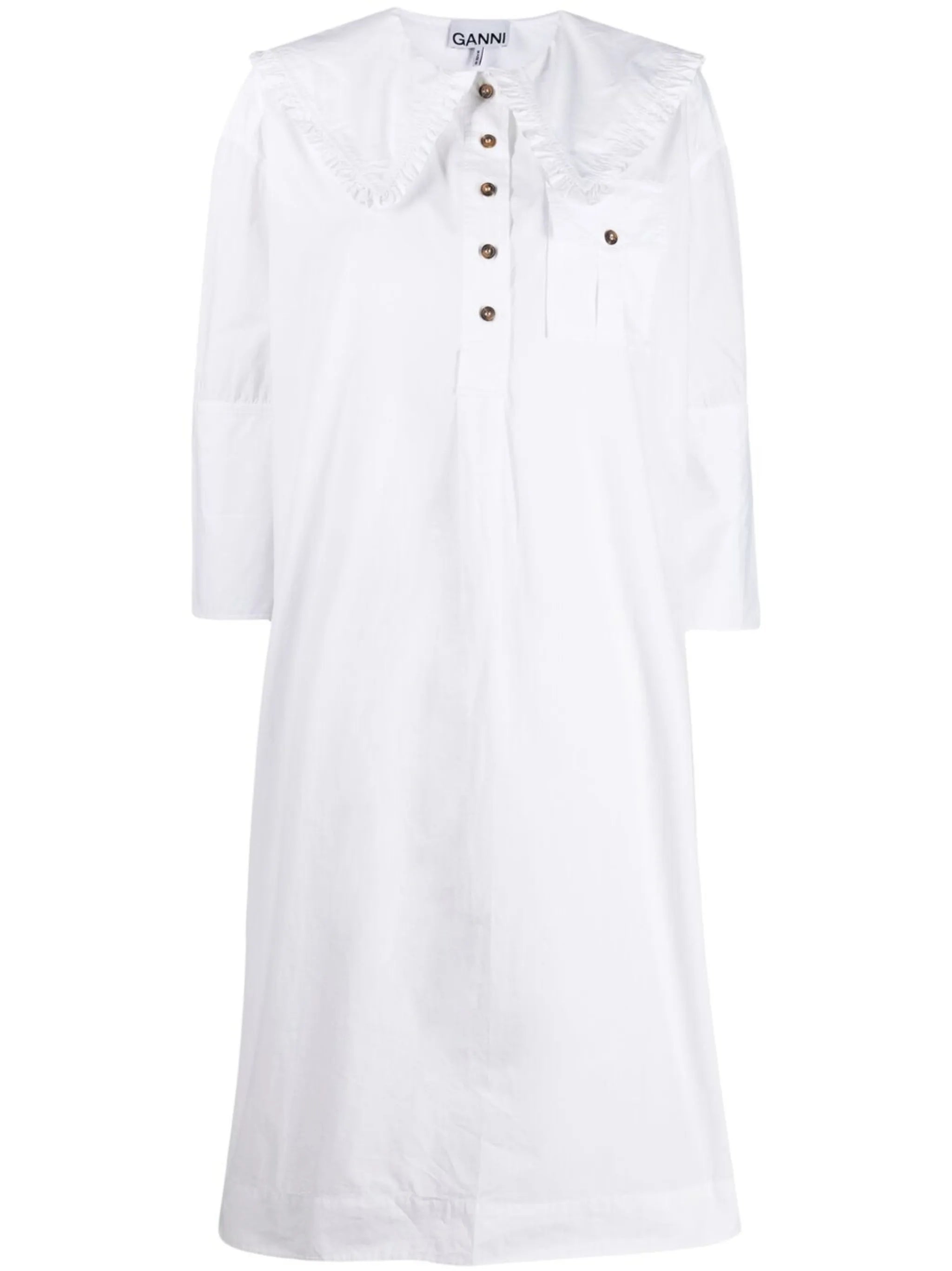 oversized poplin shirtdress