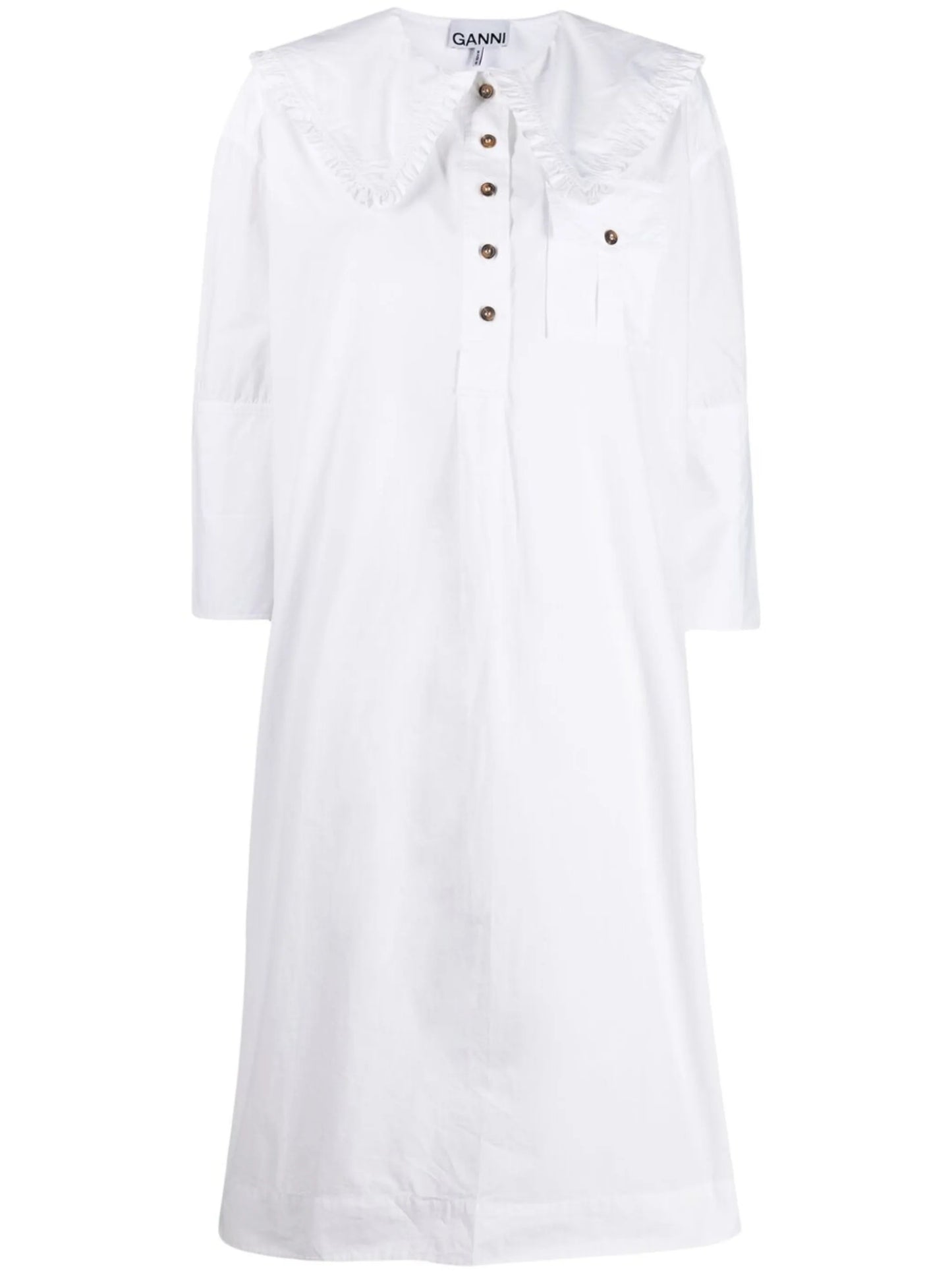oversized poplin shirtdress