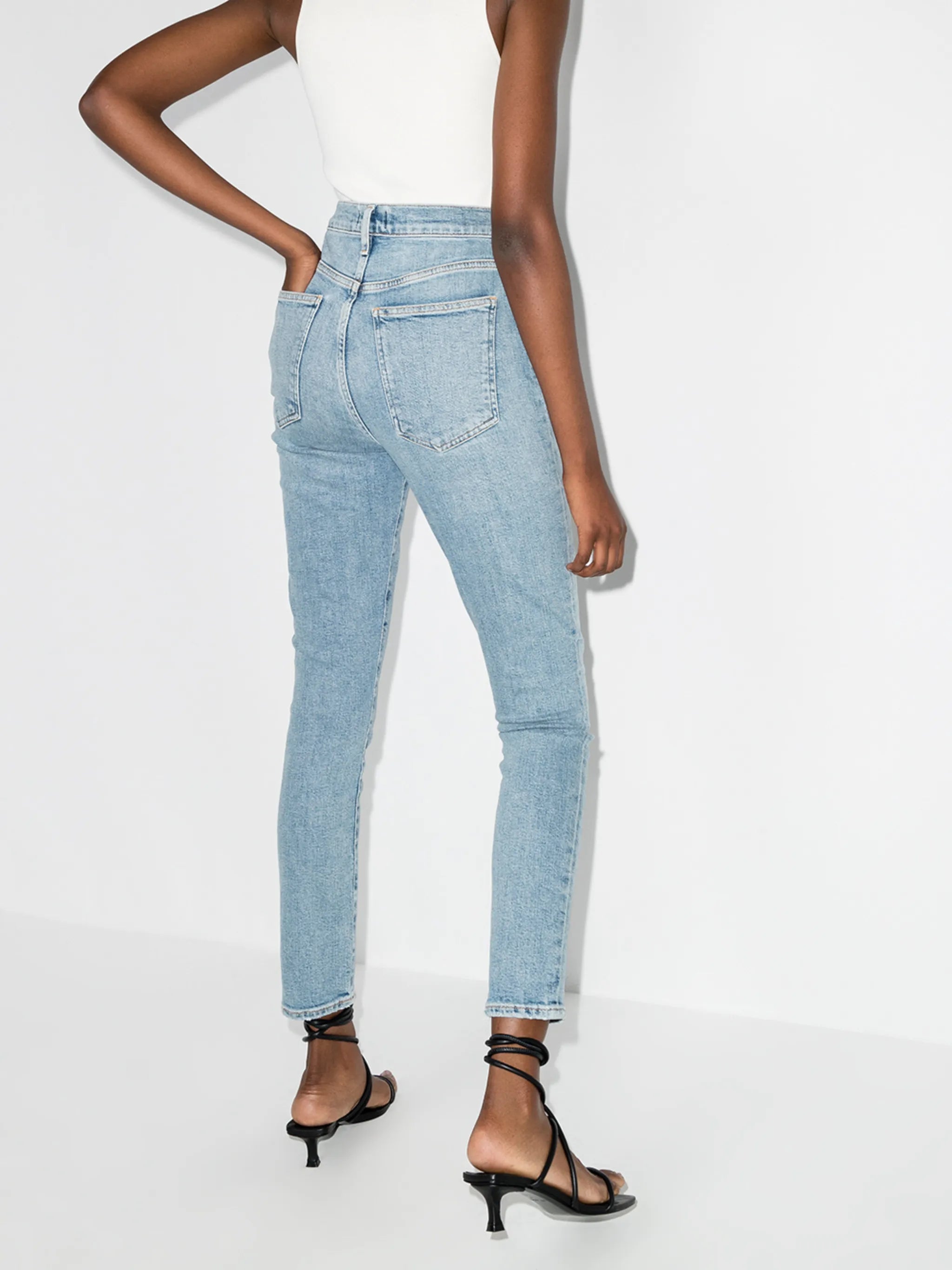 Pinch high-waisted skinny jeans