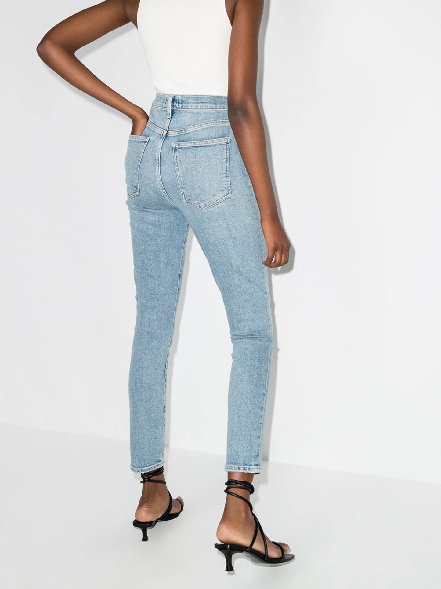 Pinch high-waisted skinny jeans