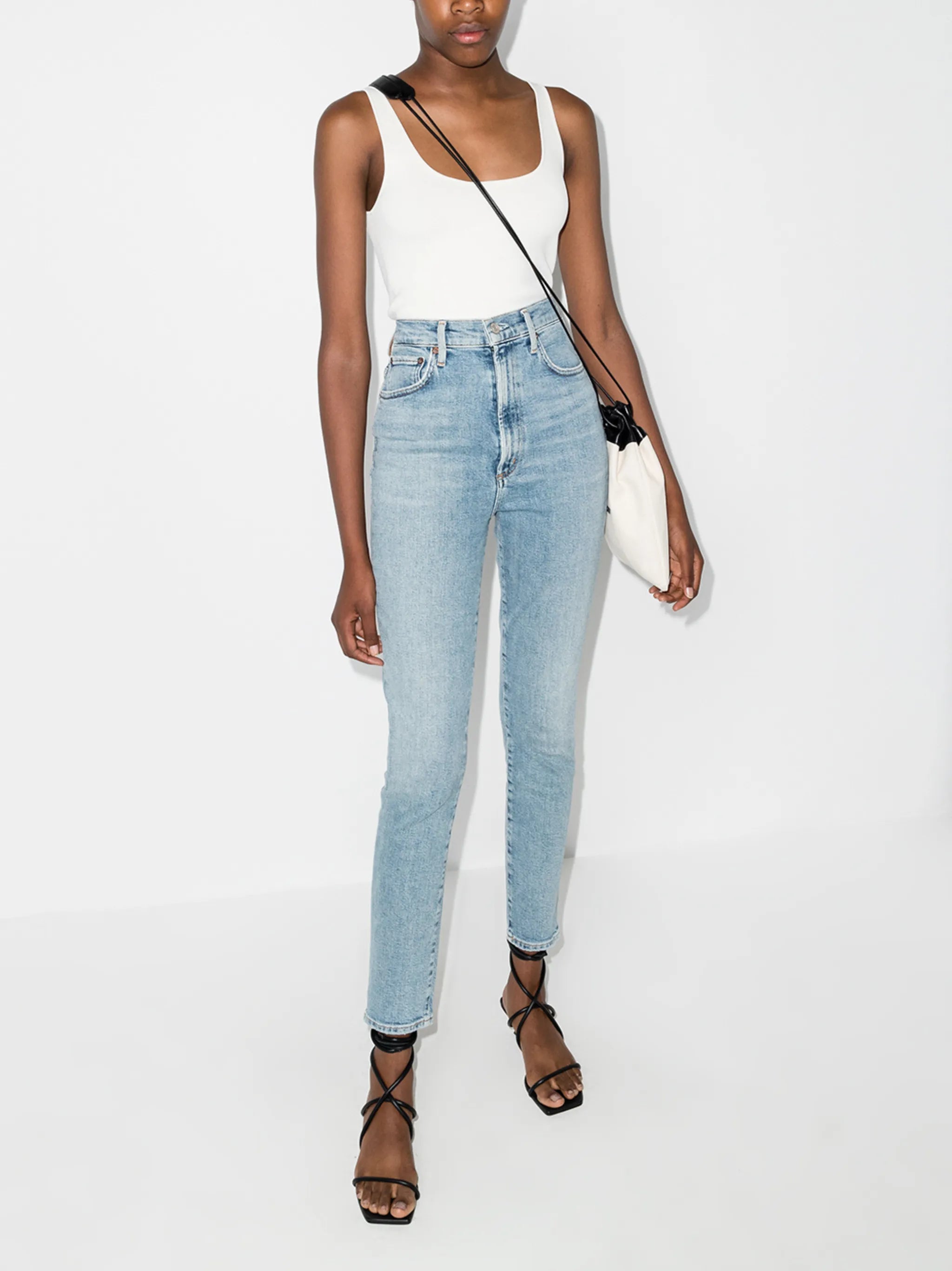 Pinch high-waisted skinny jeans