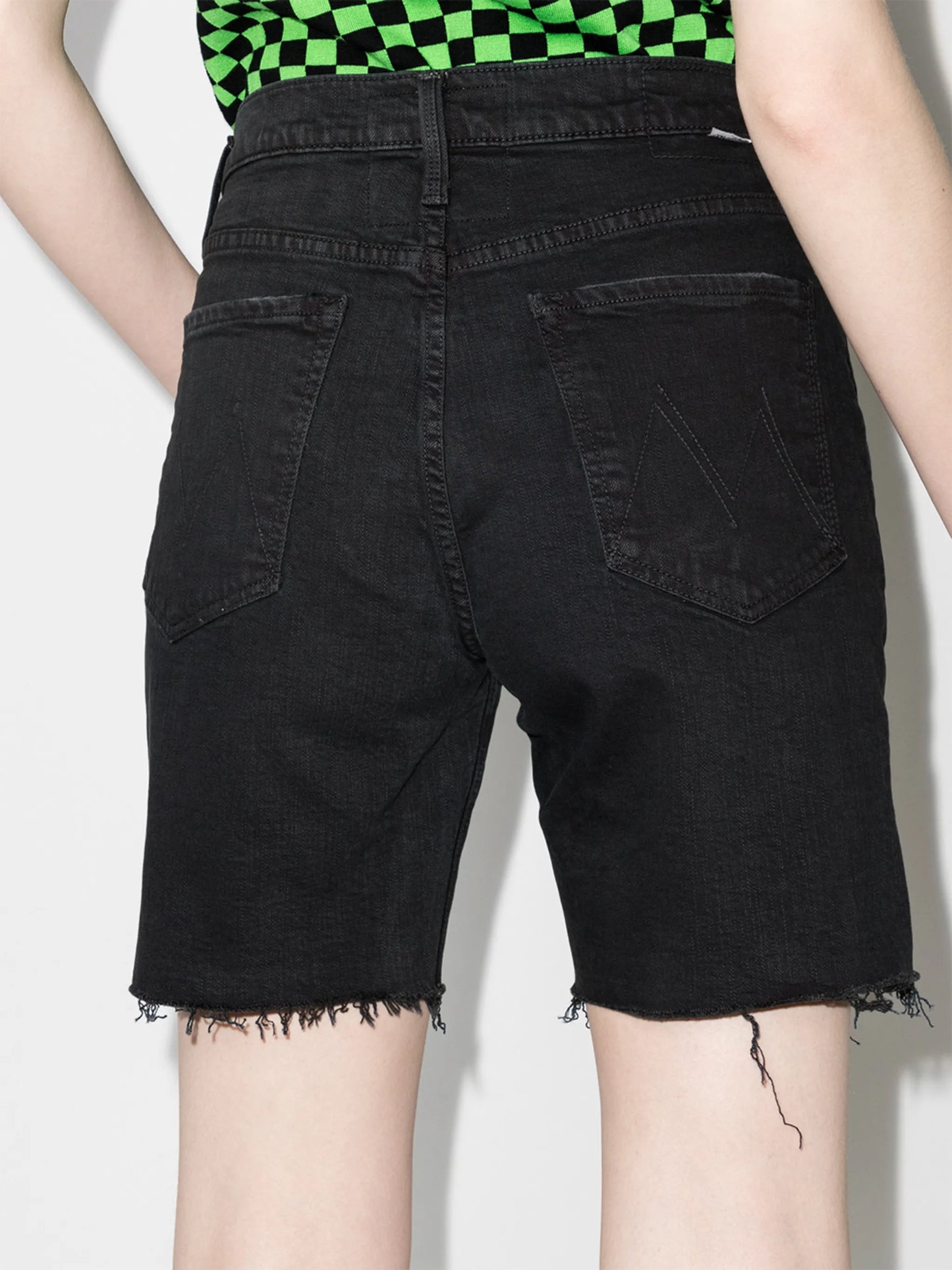 frayed edge shorts