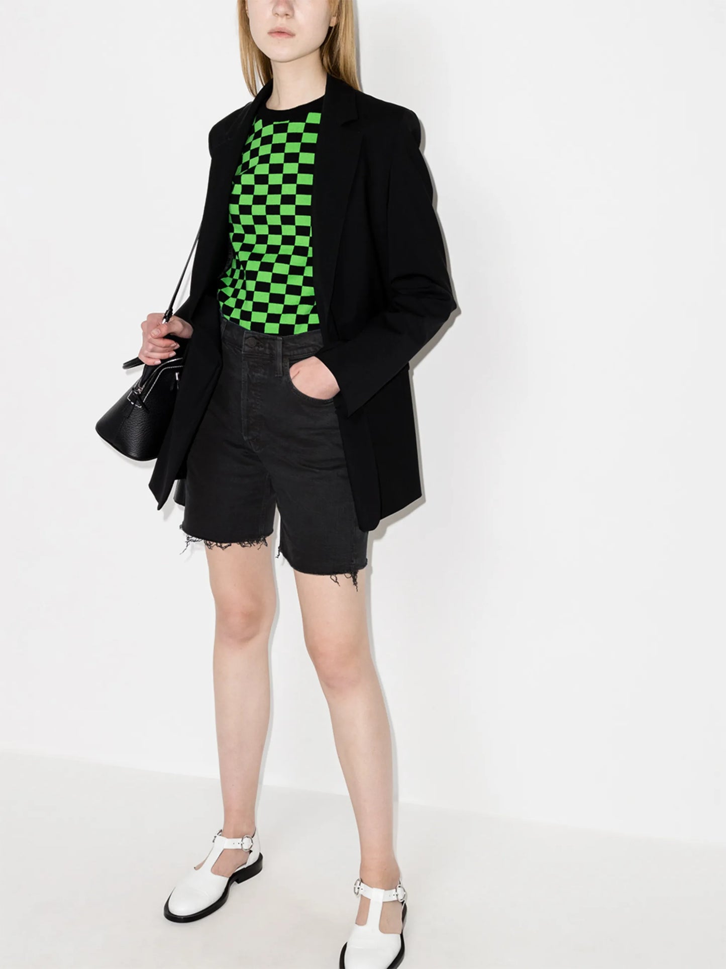 frayed edge shorts