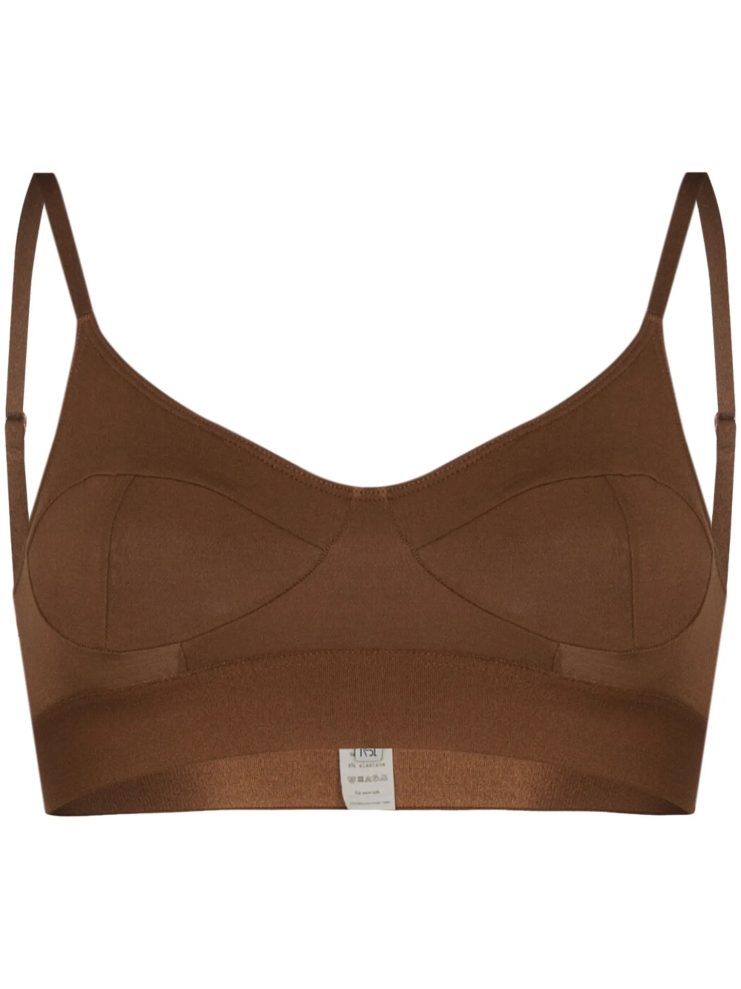 Soft scoop neck bra