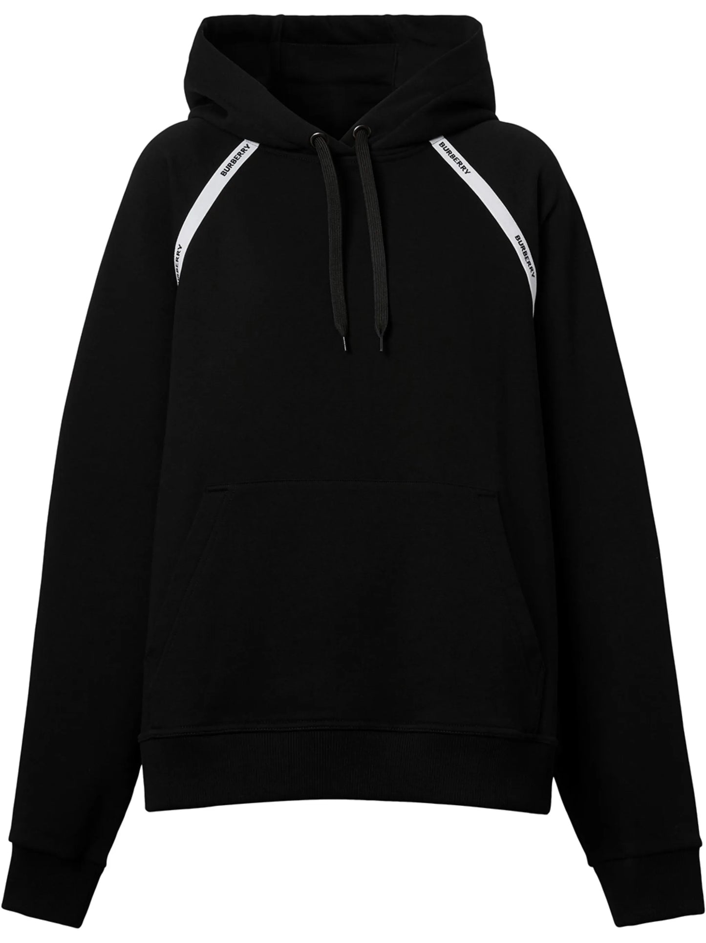 logo-tape hoodie