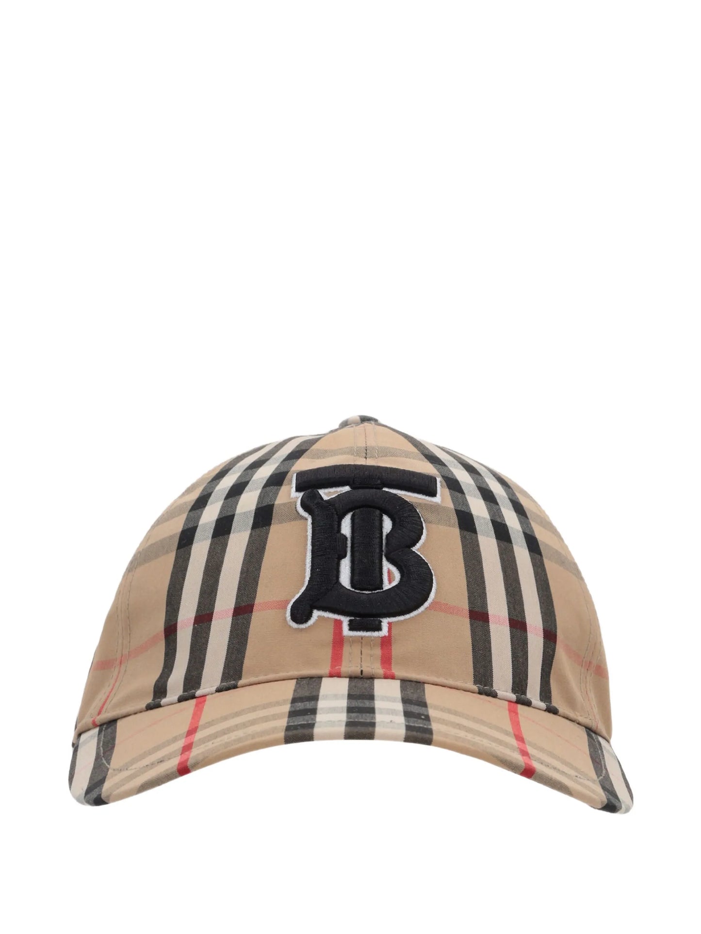 TB monogram Vintage Check cap