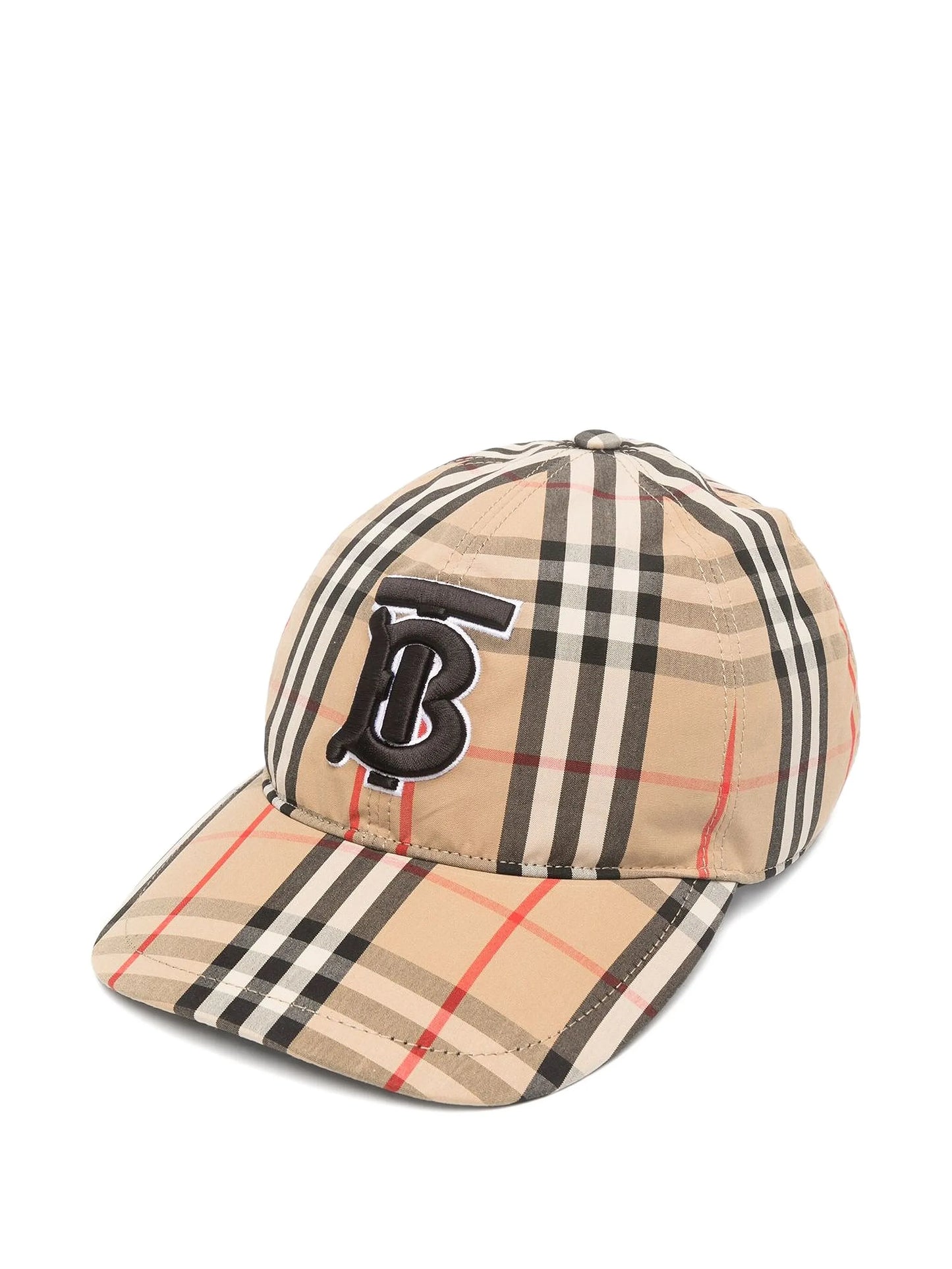 TB monogram Vintage Check cap