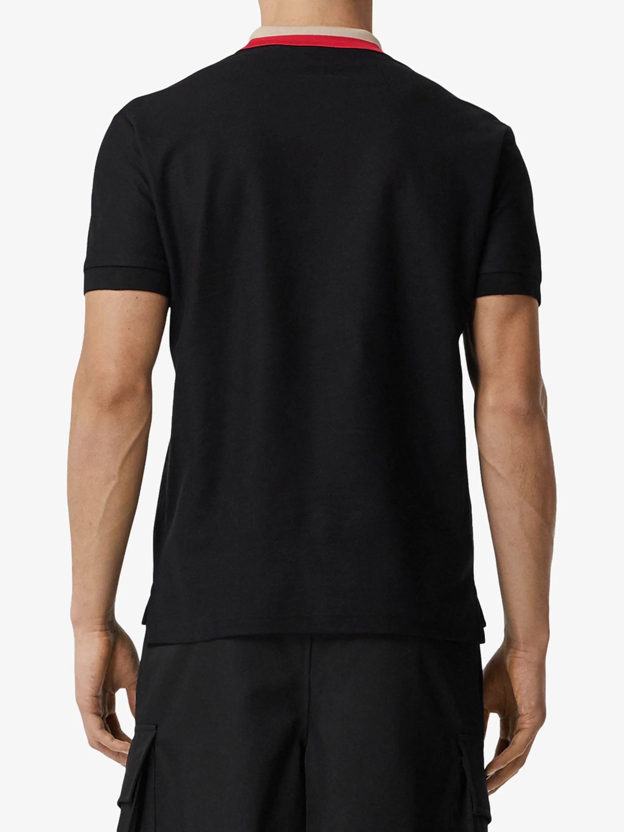 logo-motif polo shirt