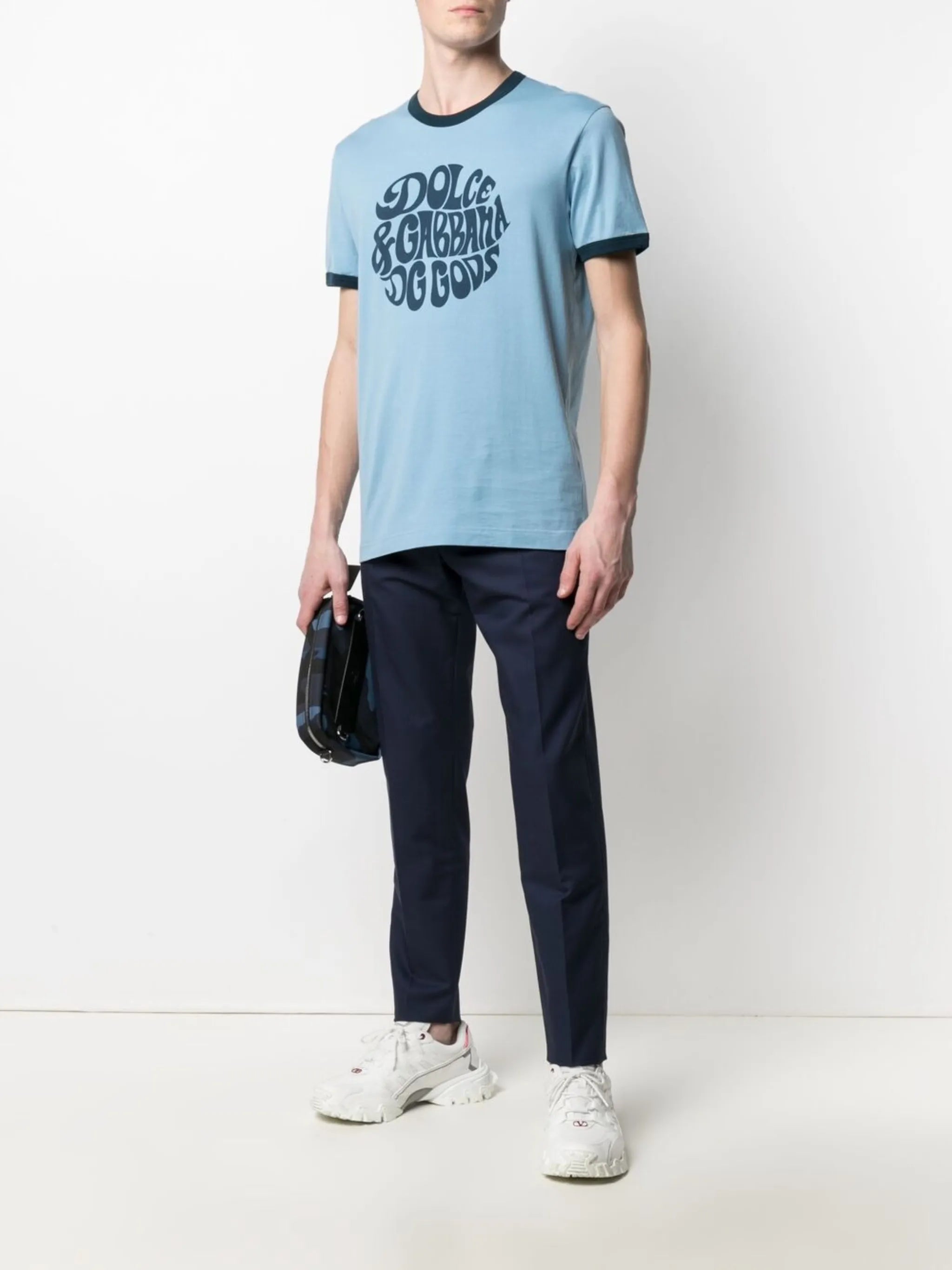 logo print T-shirt