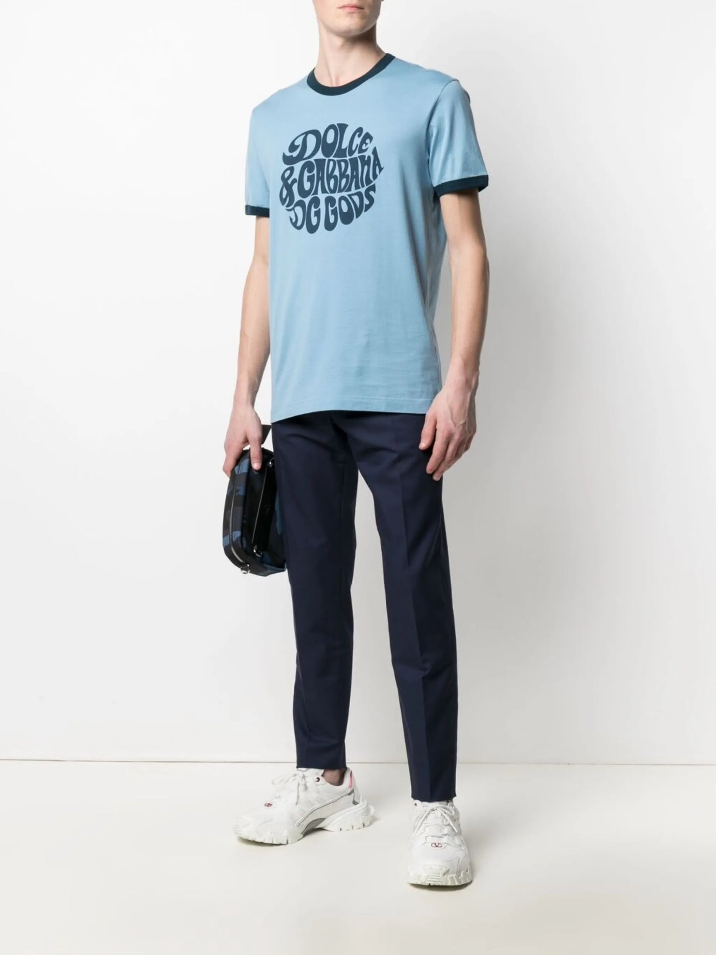 logo print T-shirt