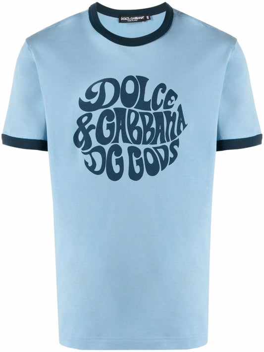 logo print T-shirt