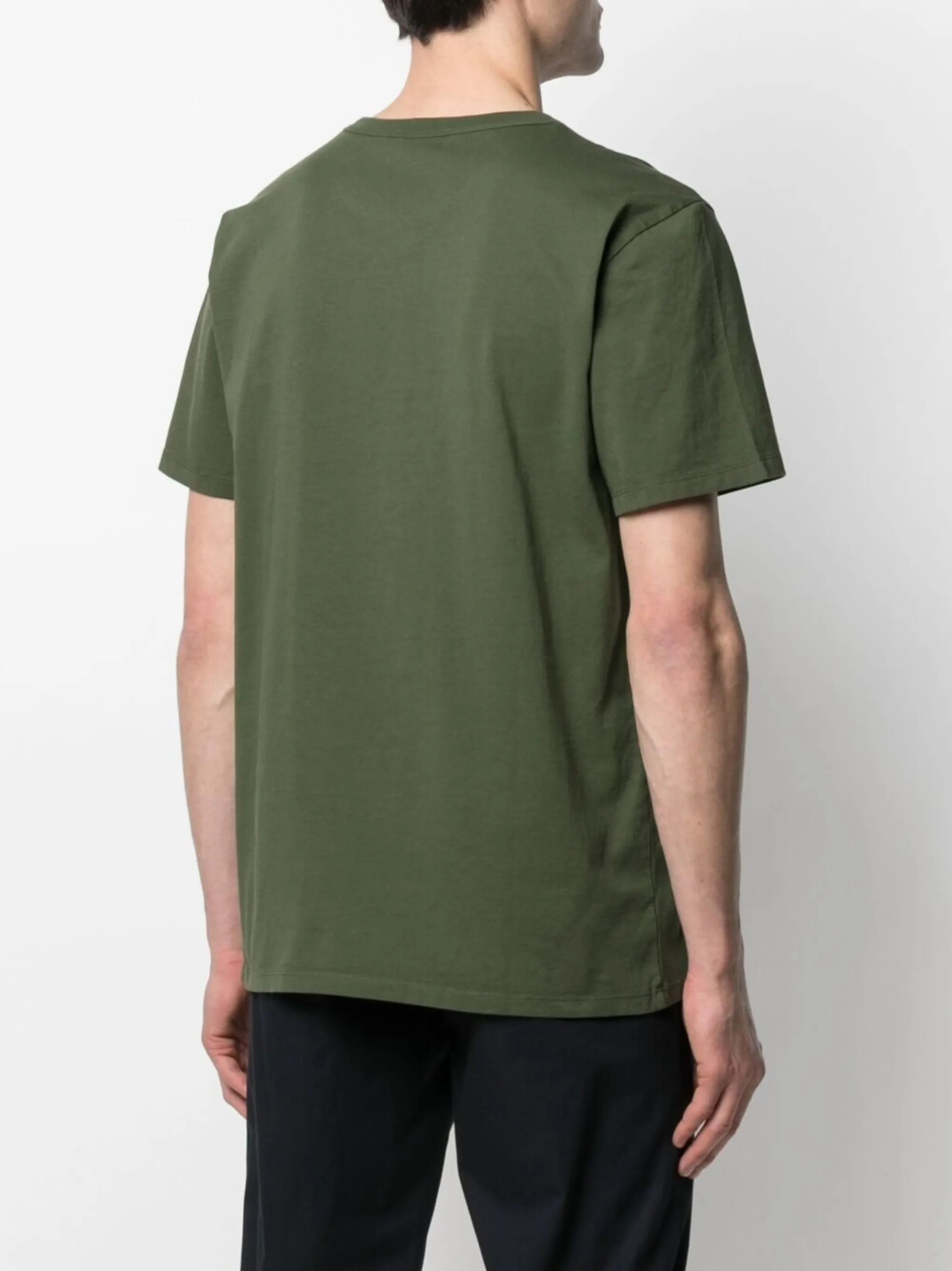 fox-patch cotton T-shirt