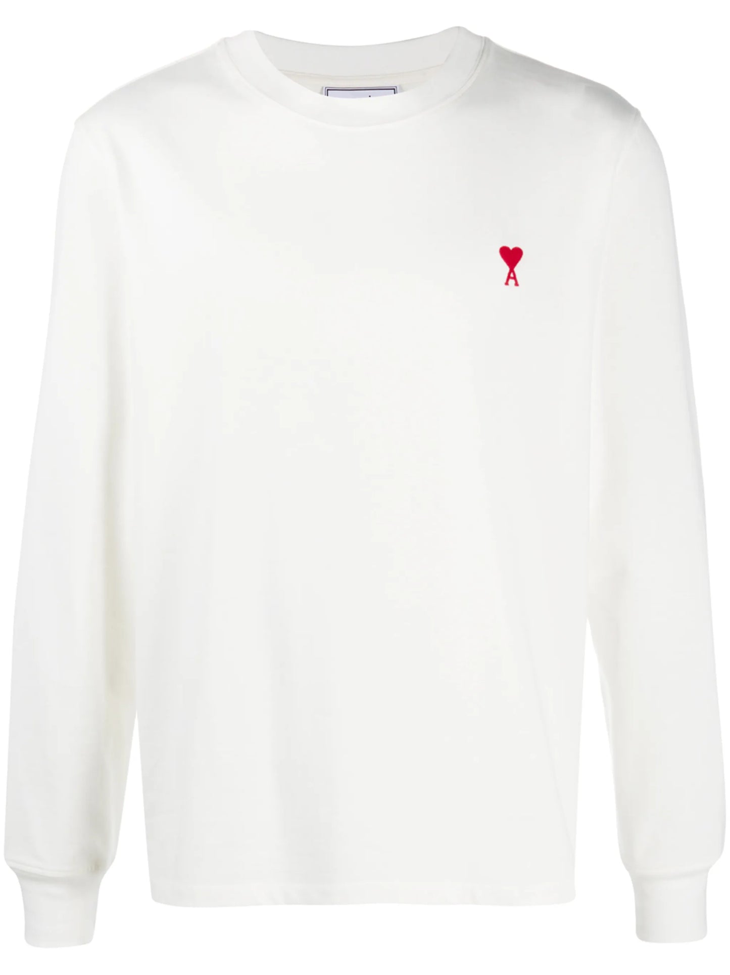 logo-embroidered long-sleeve T-shirt