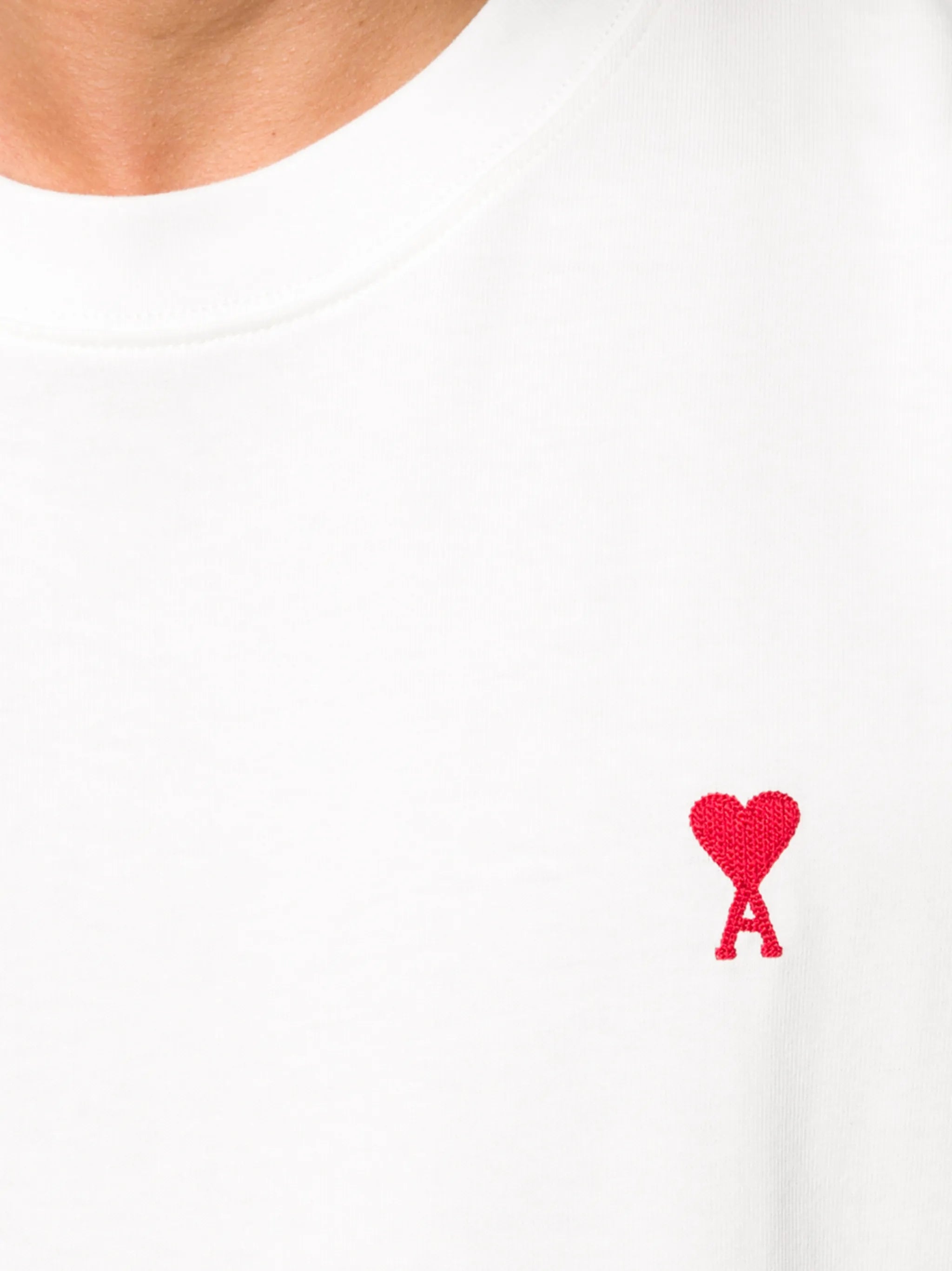 logo-embroidered long-sleeve T-shirt