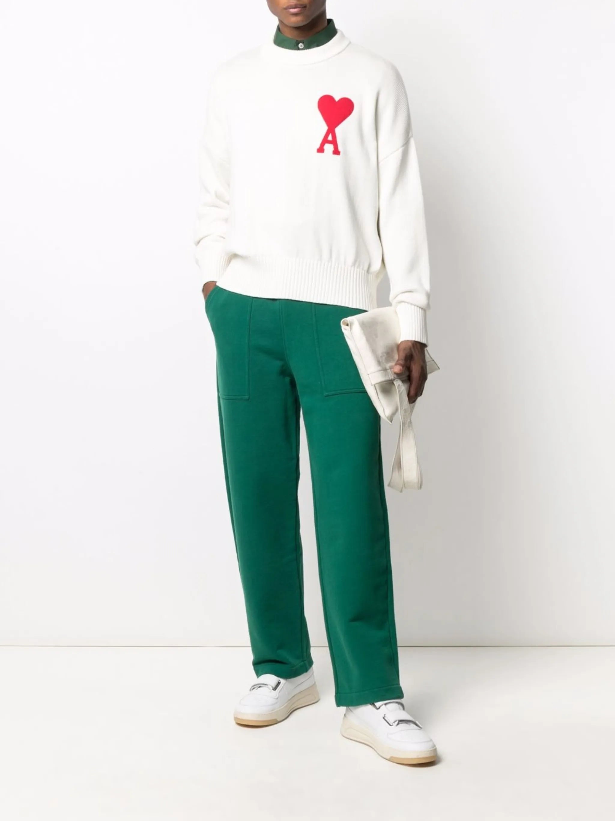 Ami De Coeur crew neck jumper