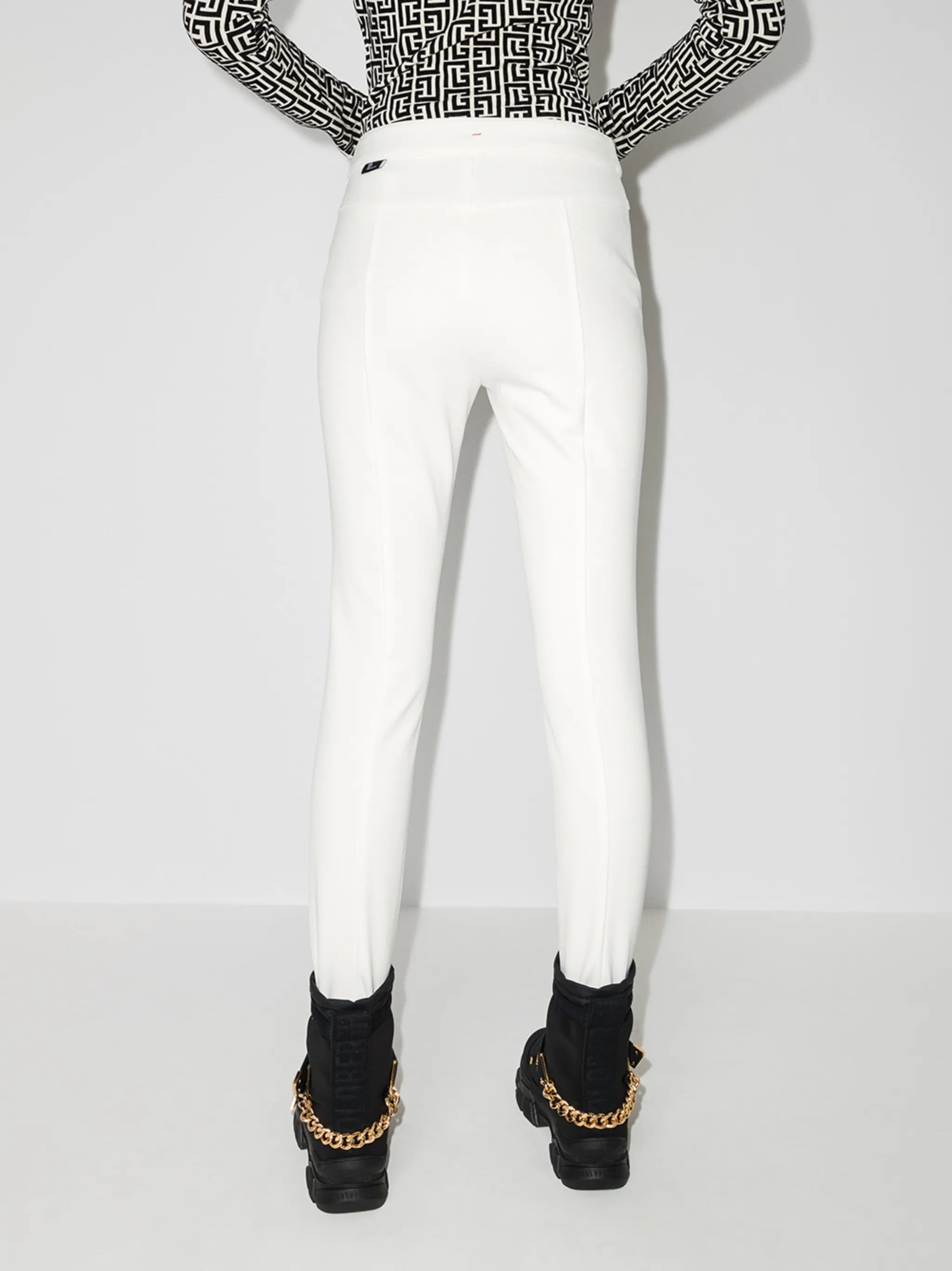 skinny-fit ski trousers