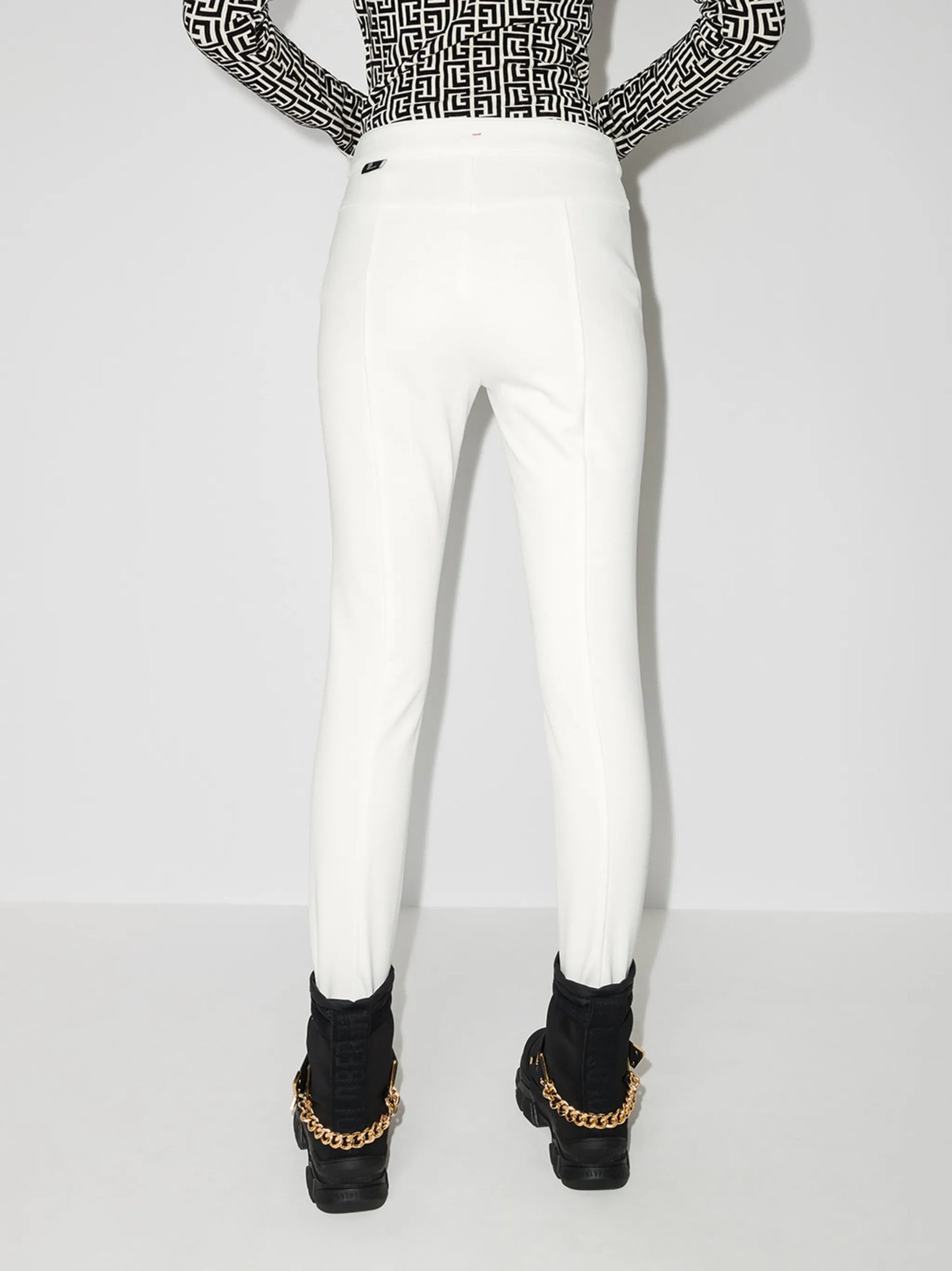 skinny-fit ski trousers