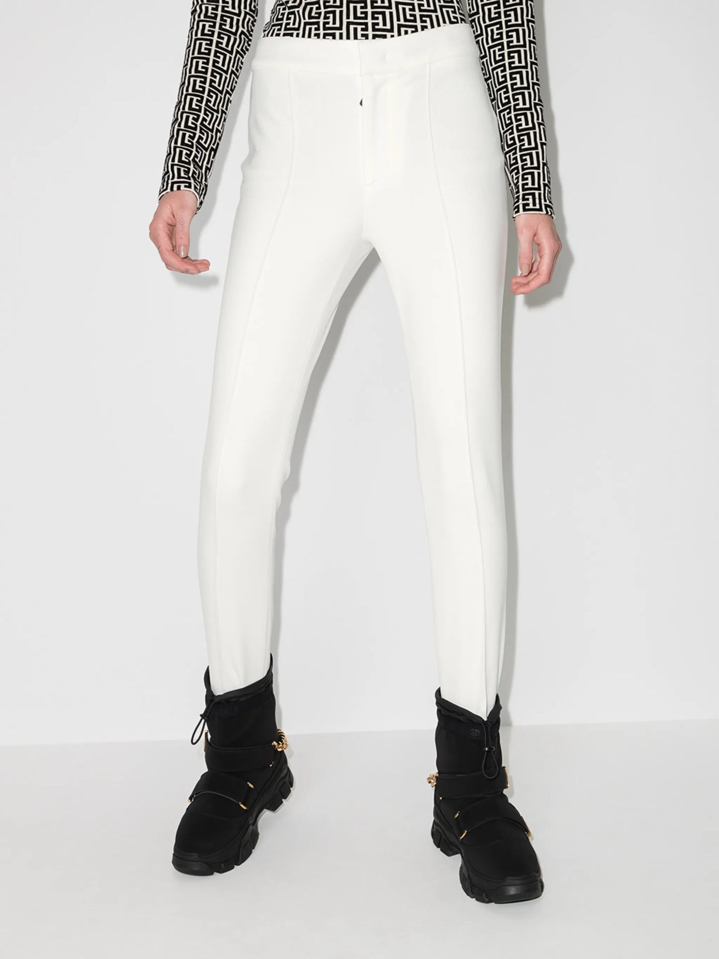 skinny-fit ski trousers