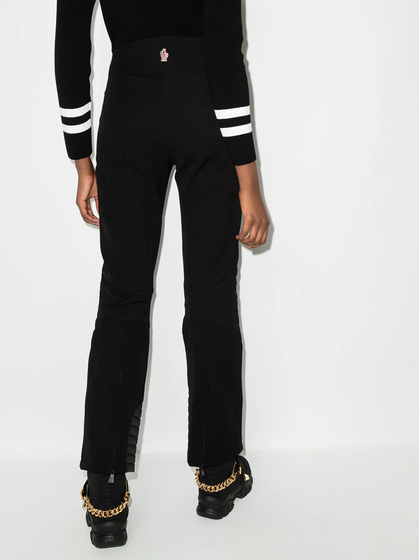 straight-leg ski trousers