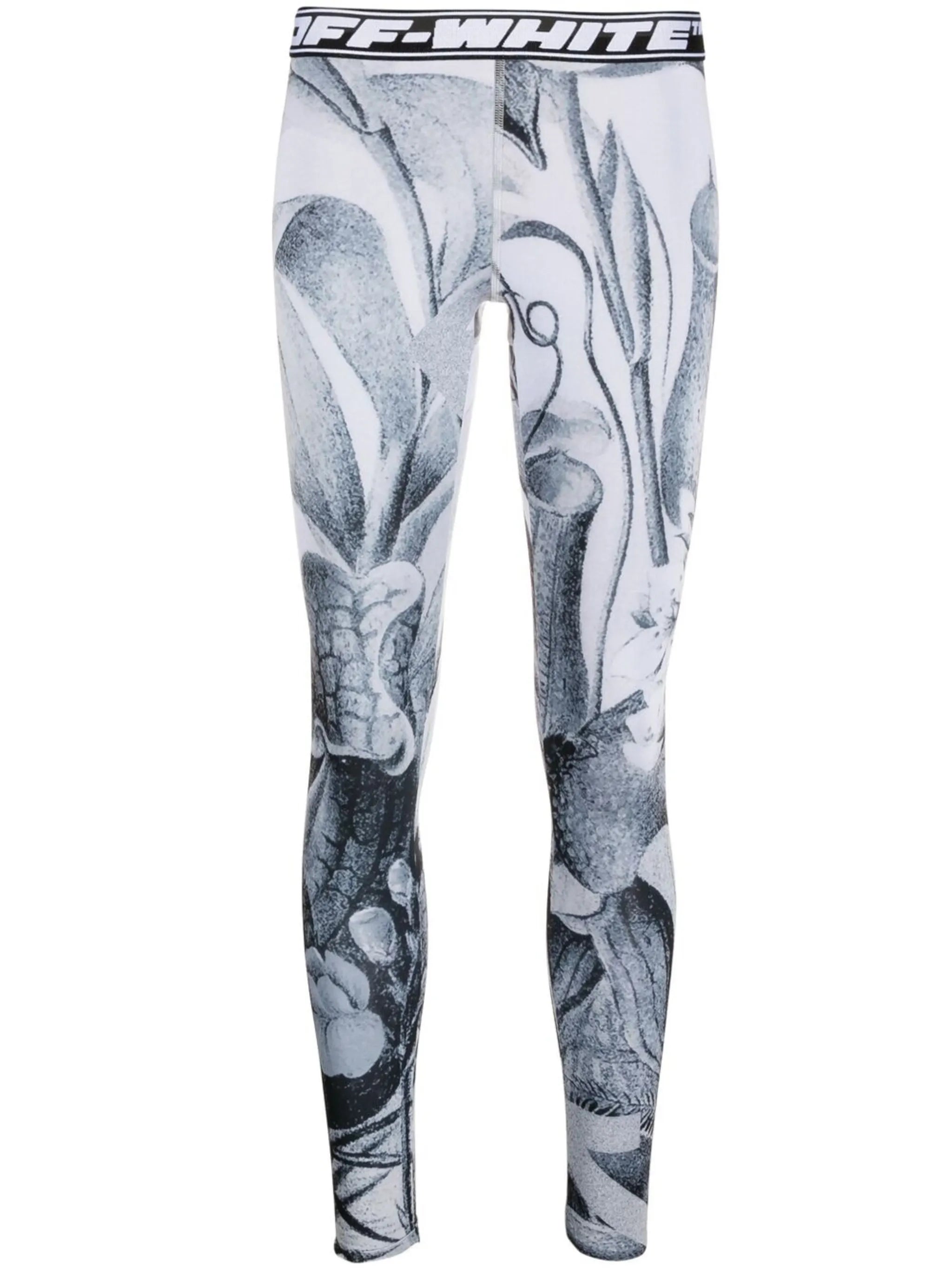 floral-print leggings