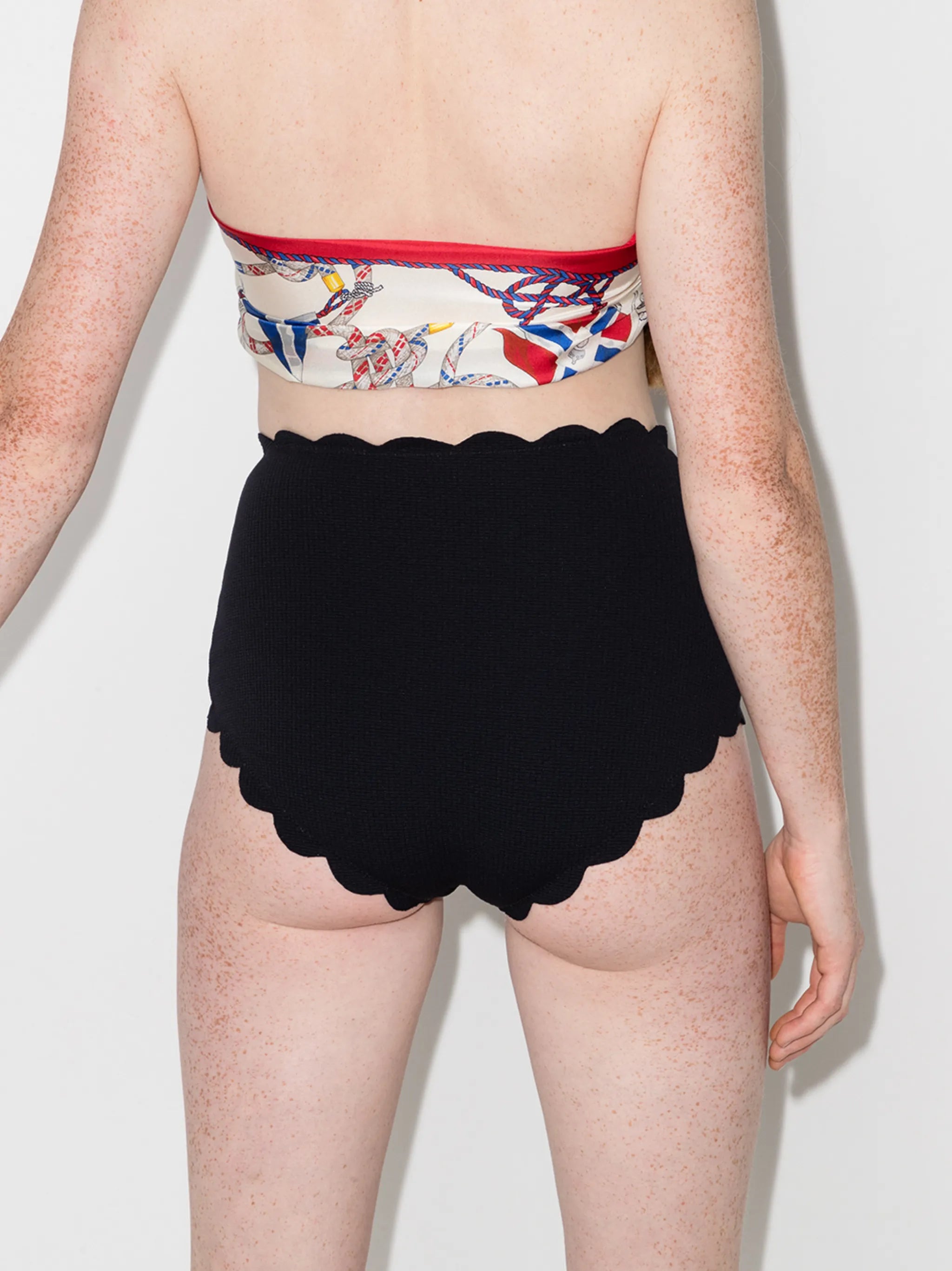 Santa Monica scalloped bikini bottoms