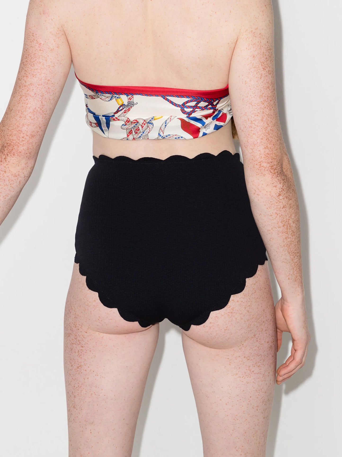 Santa Monica scalloped bikini bottoms