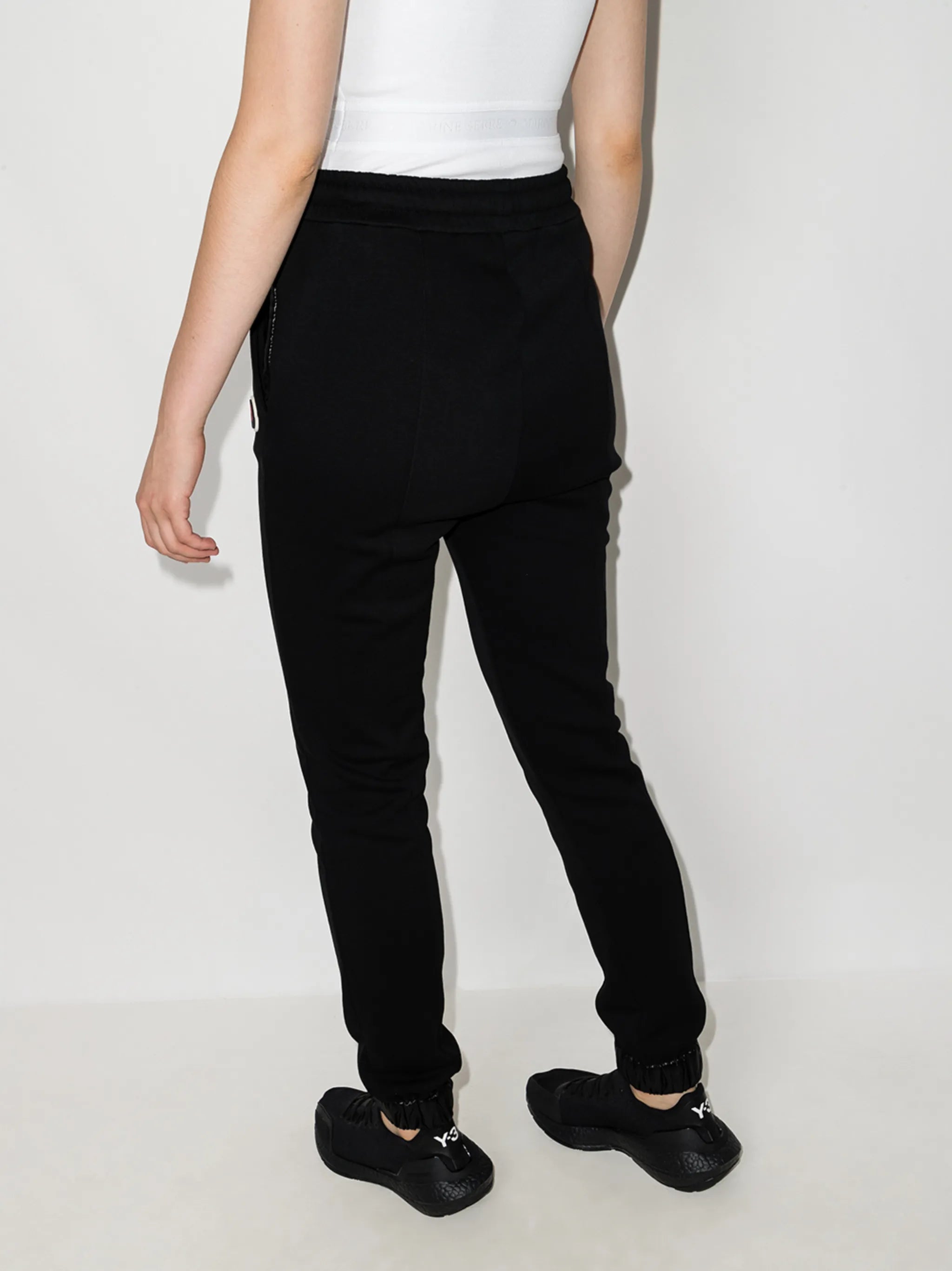 Drawcord cuffed pants